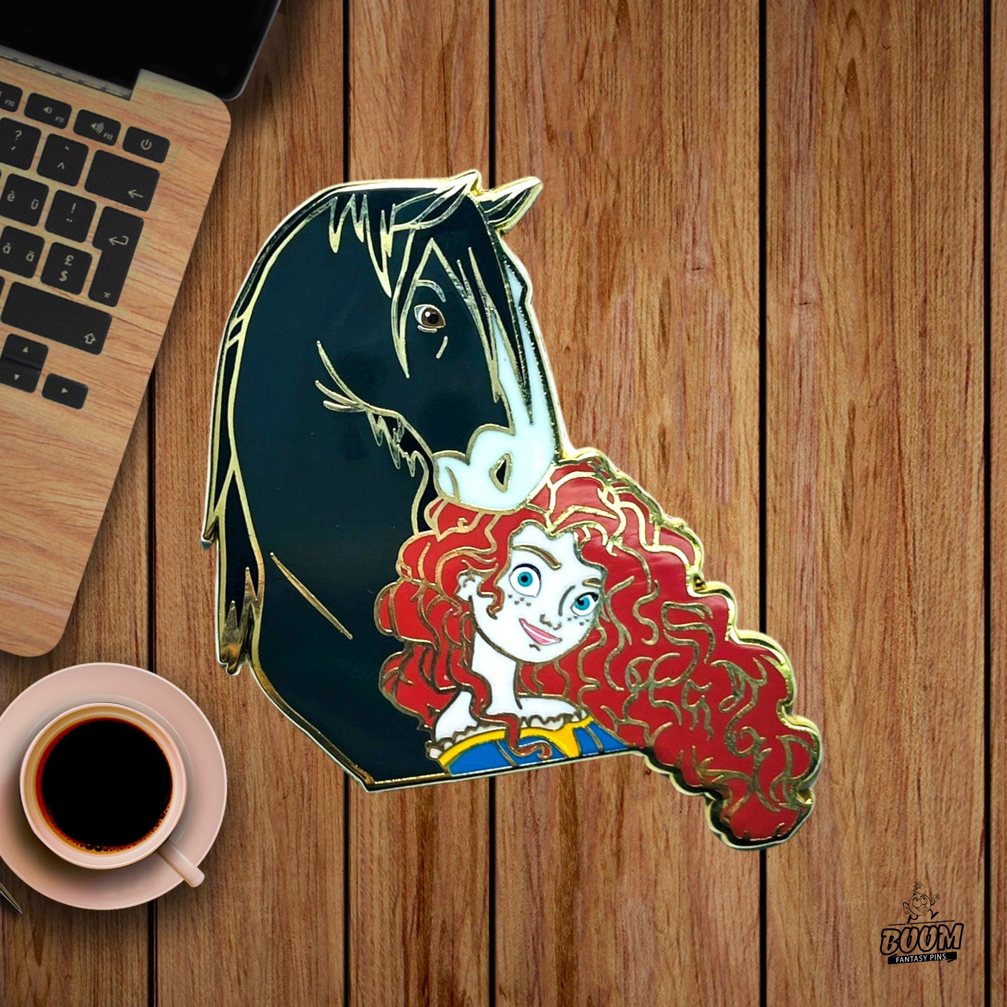 Pin – Princesa Mérida de Valiente – Disney Fantasy