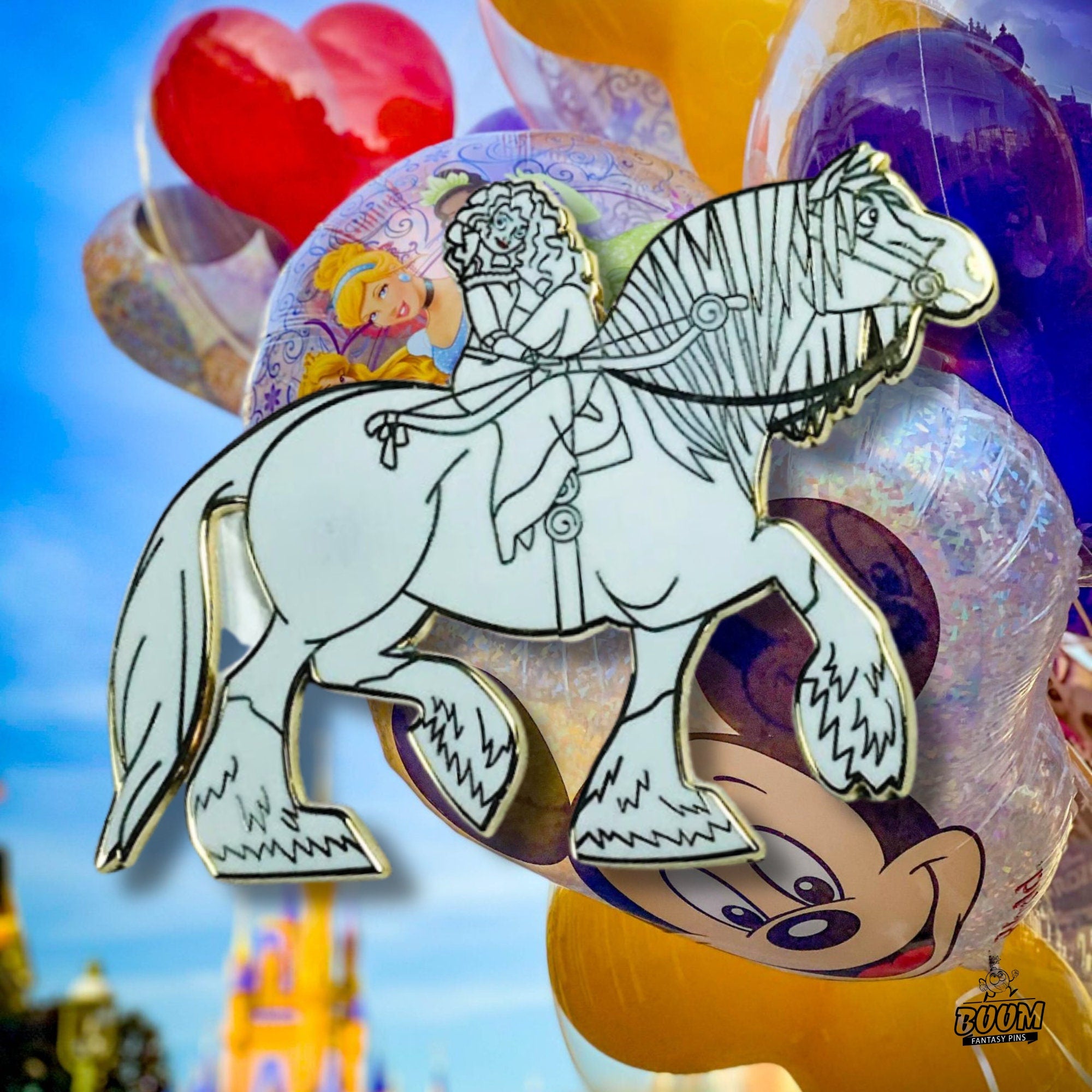 Pin's – Merida du film Rebelle – Disney Fantasy