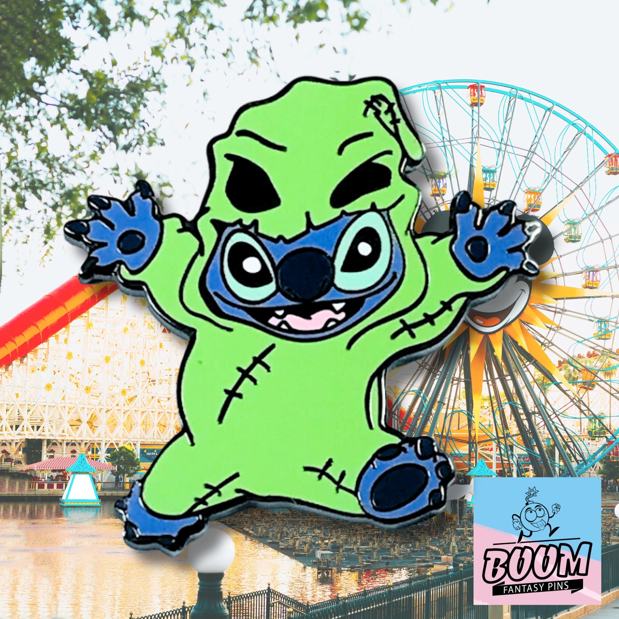 Pin – Stitch como Oogie Boogie de Lilo y Stitch – Disney Fantasy