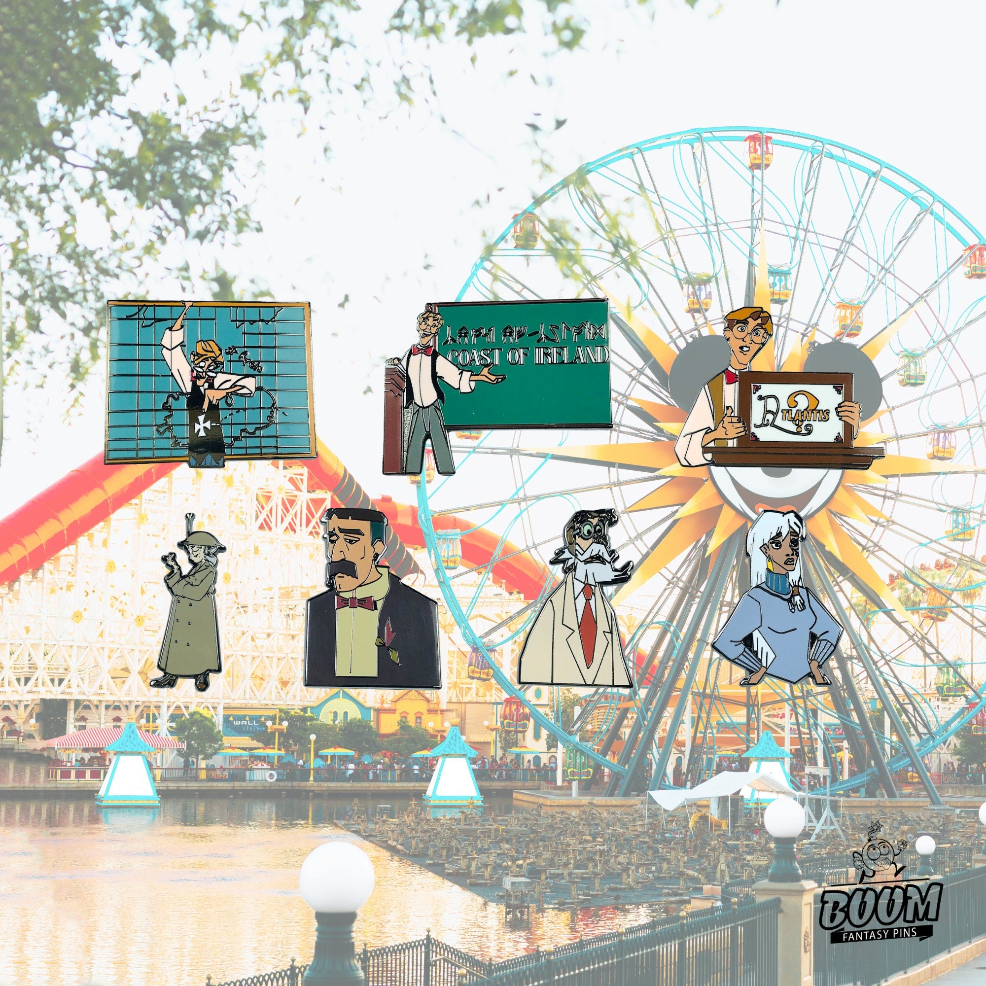 Pin's – Kida d'Atlantide : L'Empire perdu – Disney Fantasy