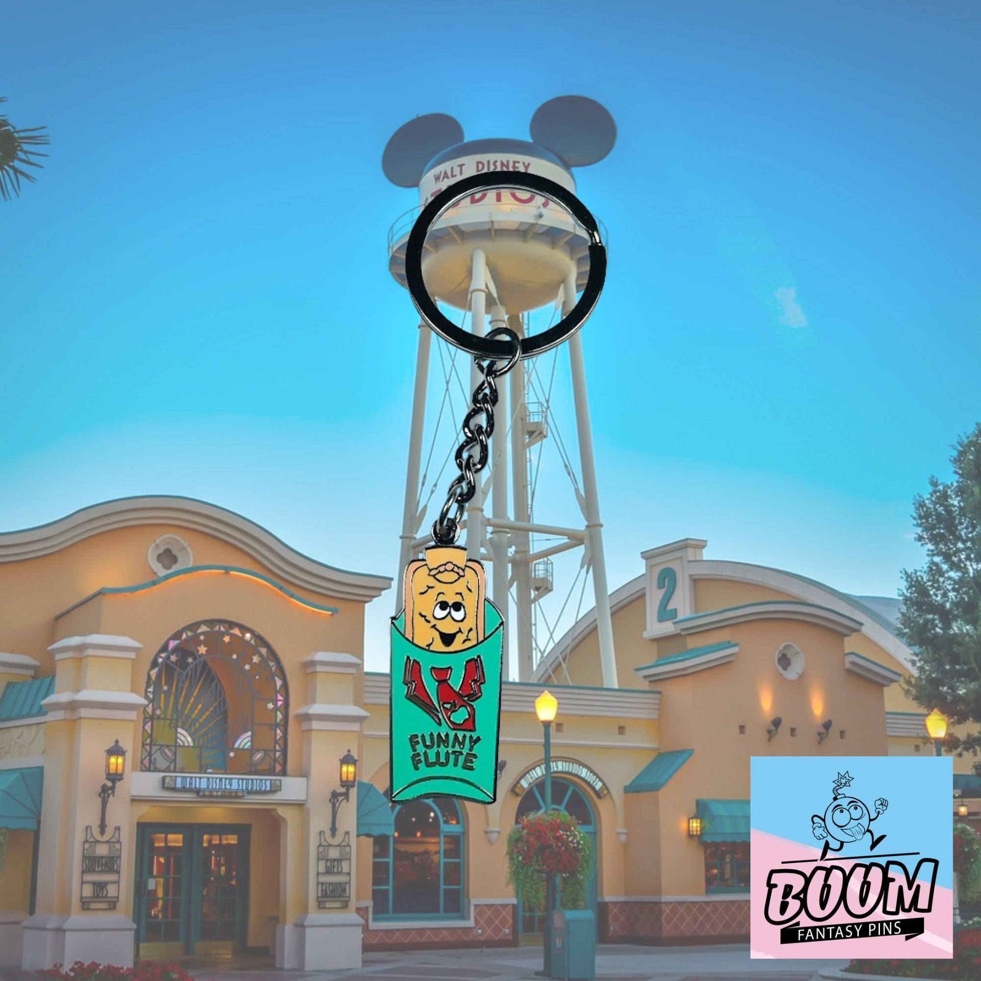 Llavero – Flauta Divertida de Disney Fantasy – Disney Fantasy