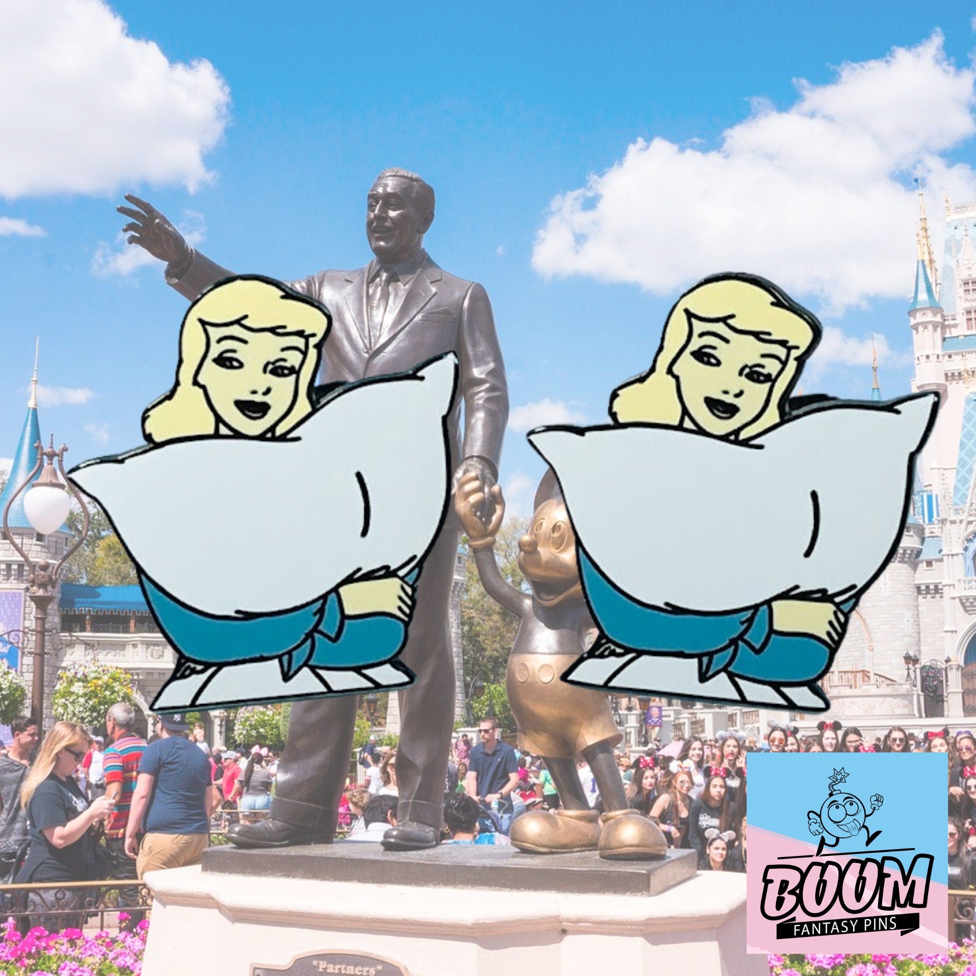 Boutons de manchette – Cendrillon du film Cendrillon – Disney Fantasy