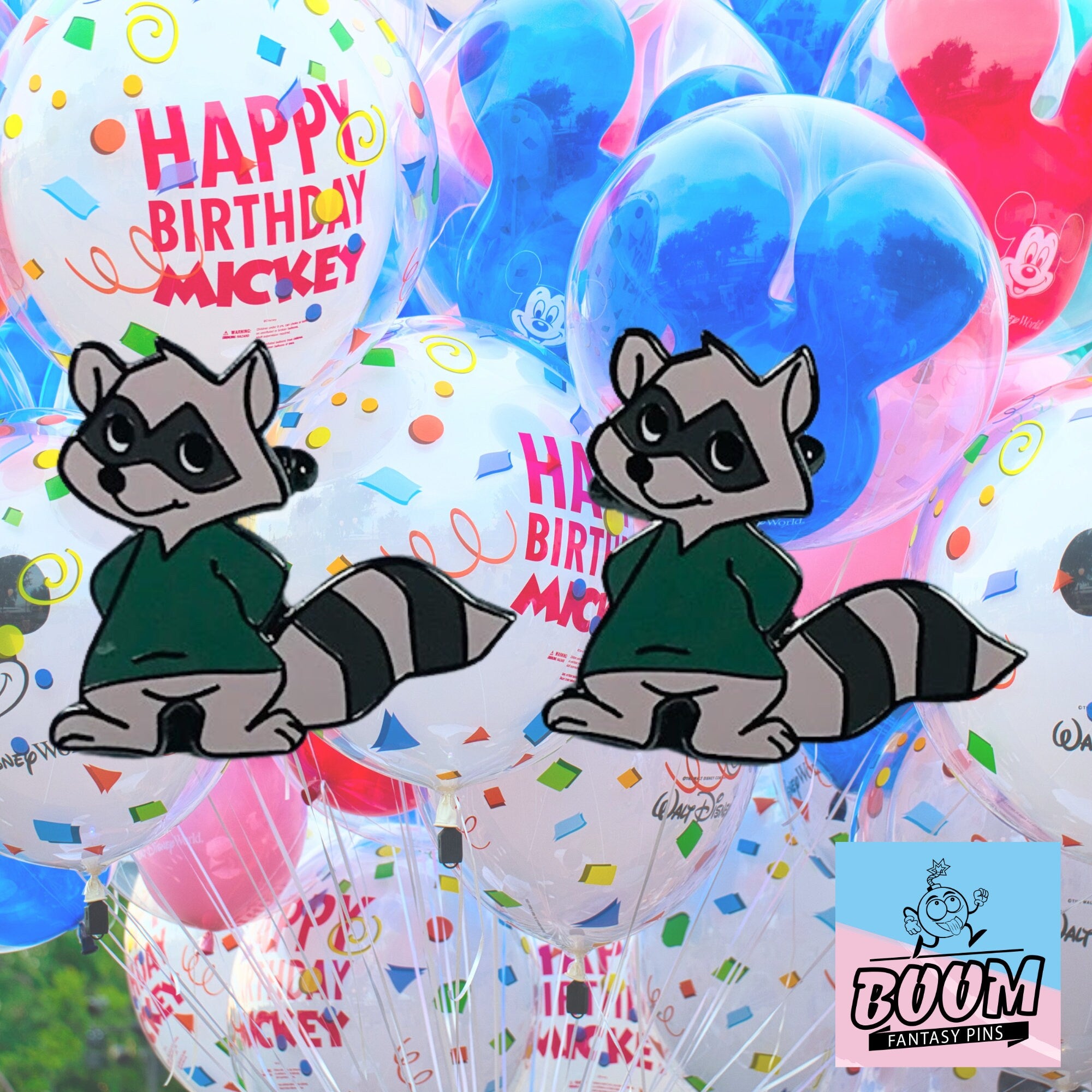 Cufflinks – Full Raccoon from Robin Hood – Disney Fantasy