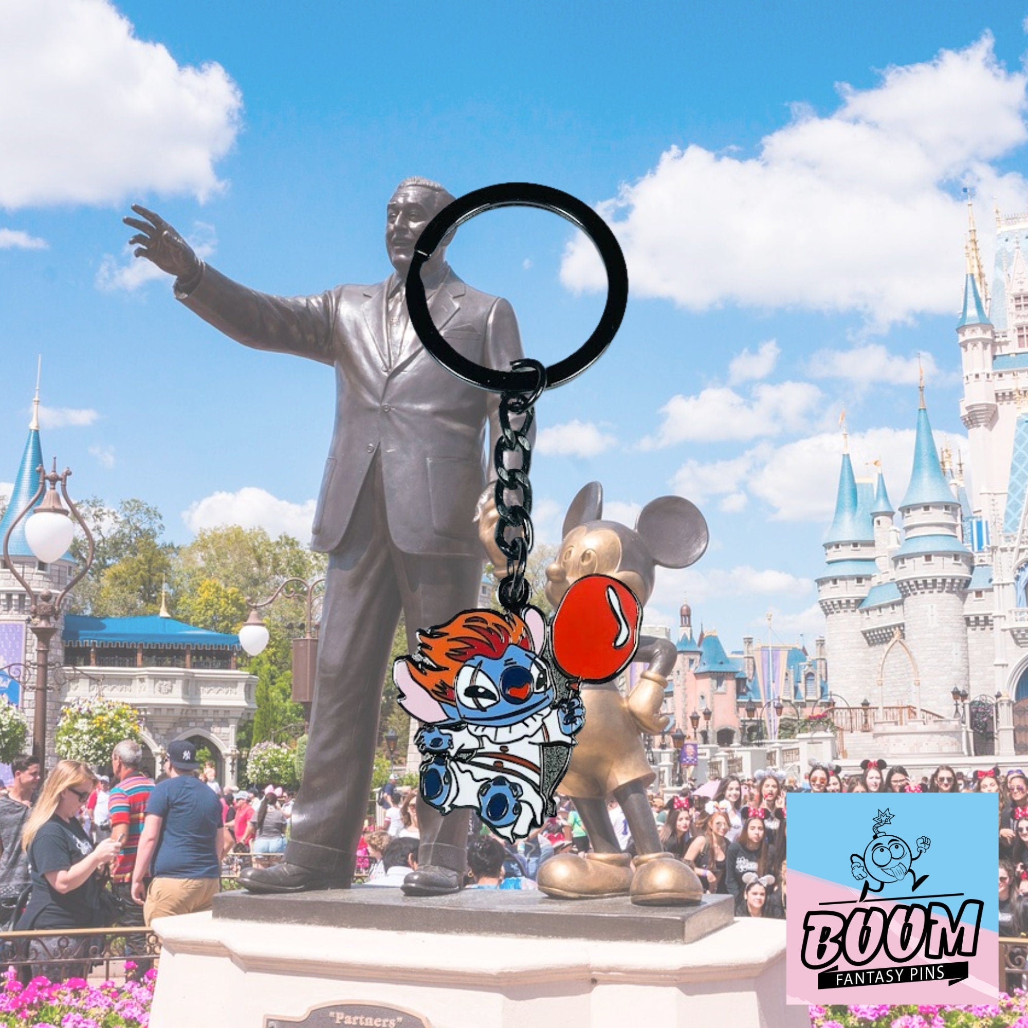 Porte-clés – Stitch Expérience 626 de Lilo &amp; Stitch – Disney Fantasy