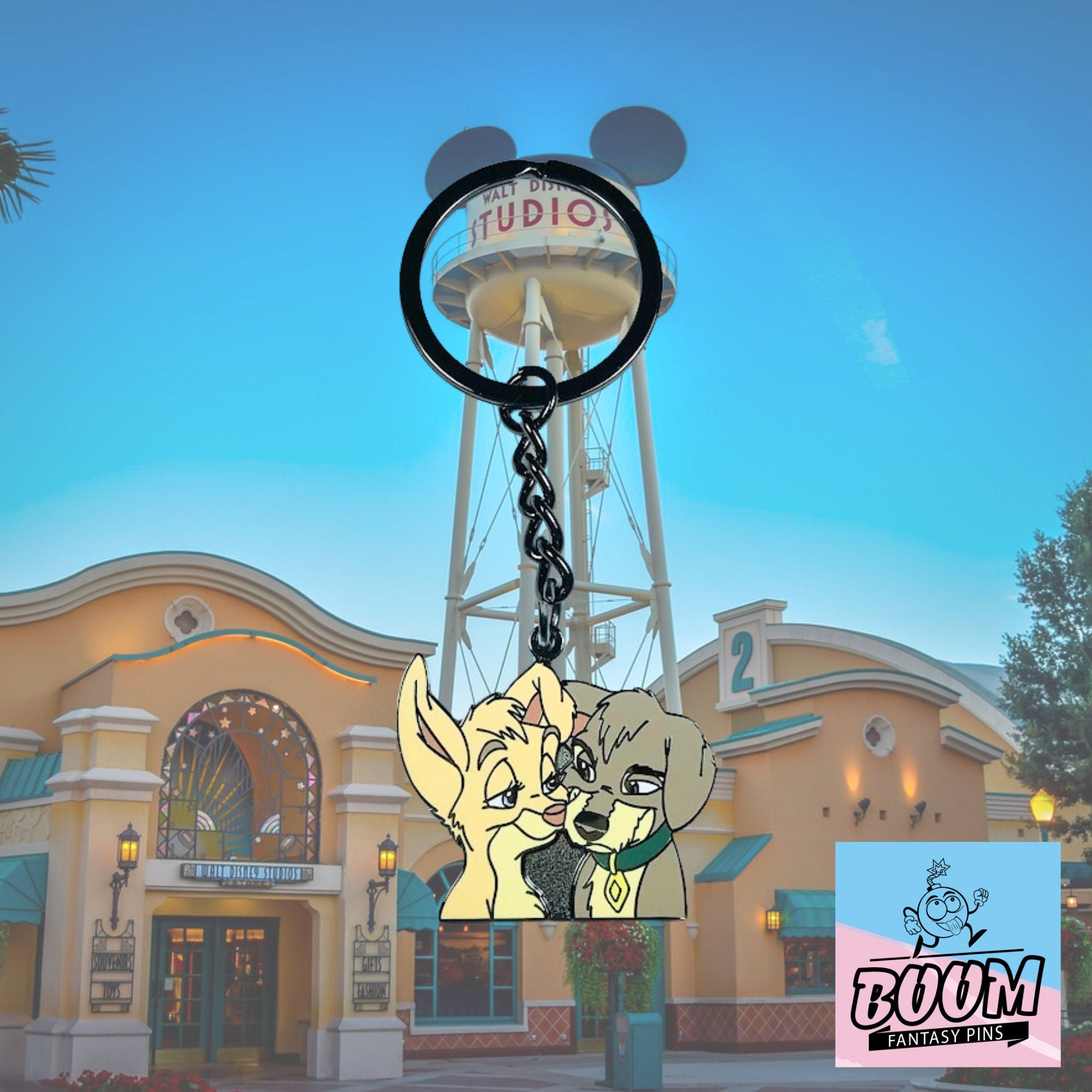 Llavero – La Dama y el Vagabundo de La Dama y el Vagabundo – Disney Fantasy