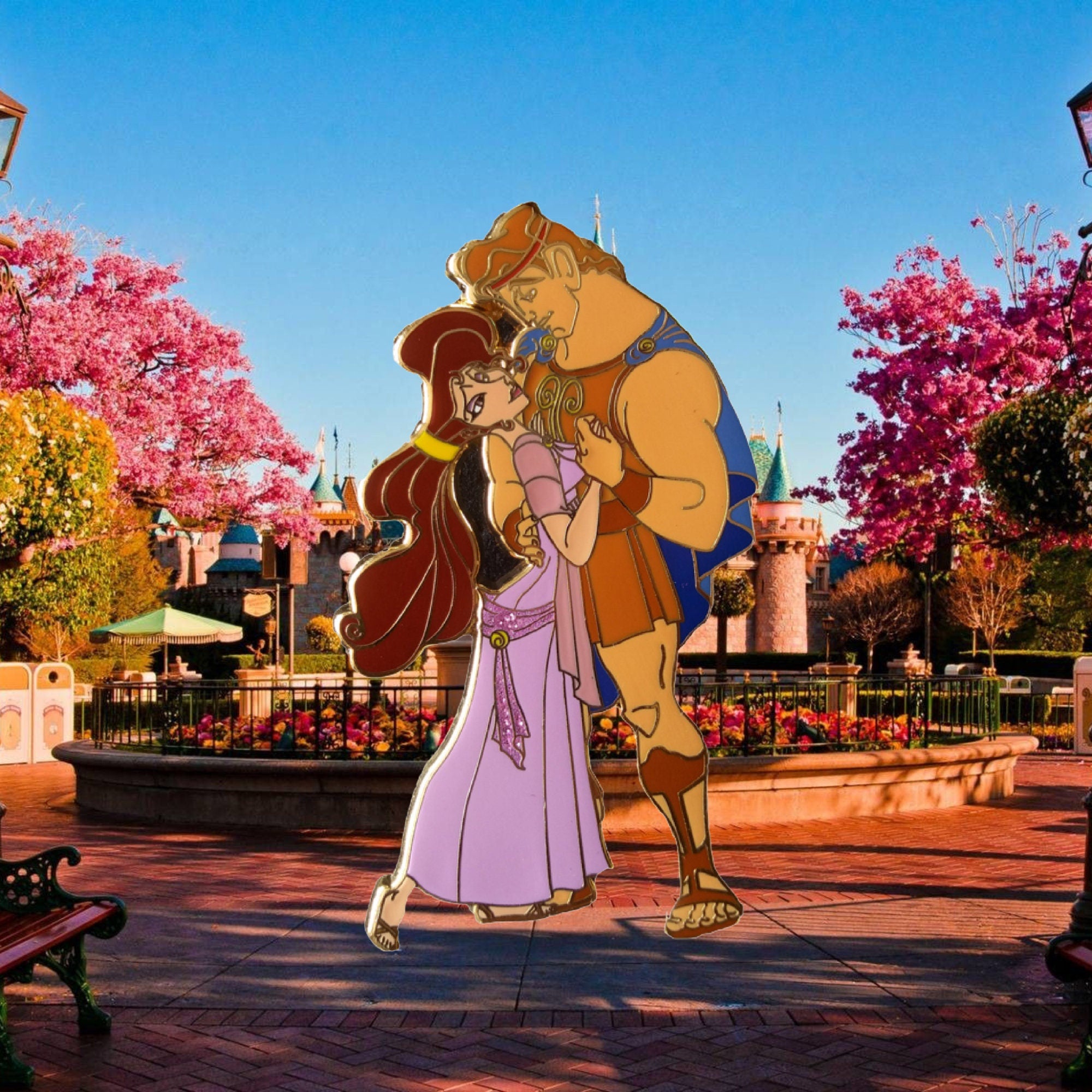 Pin – Hercules and Megara from Hercules – Disney Fantasy