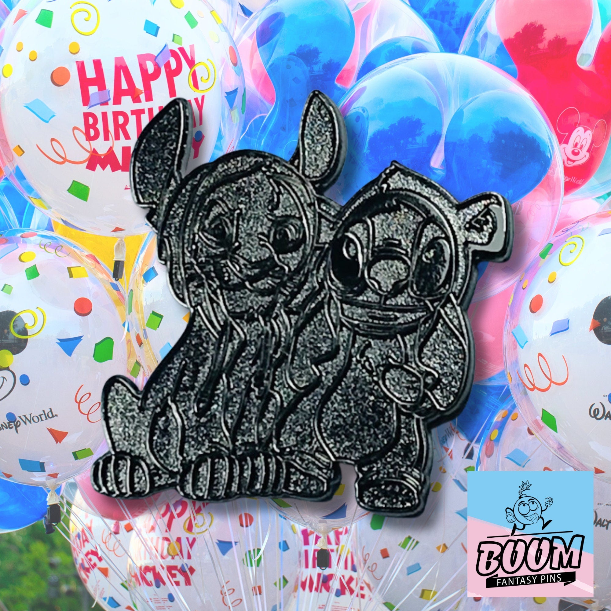 Pin's – Simba du Roi Lion et Stitch de Lilo &amp; Stitch – Disney Fantasy