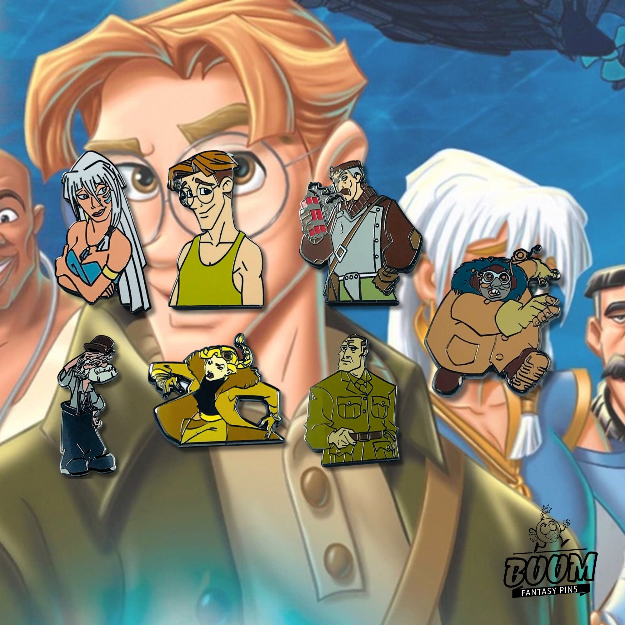 Pin's – Kida d'Atlantide, l'empire perdu – Disney Fantasy