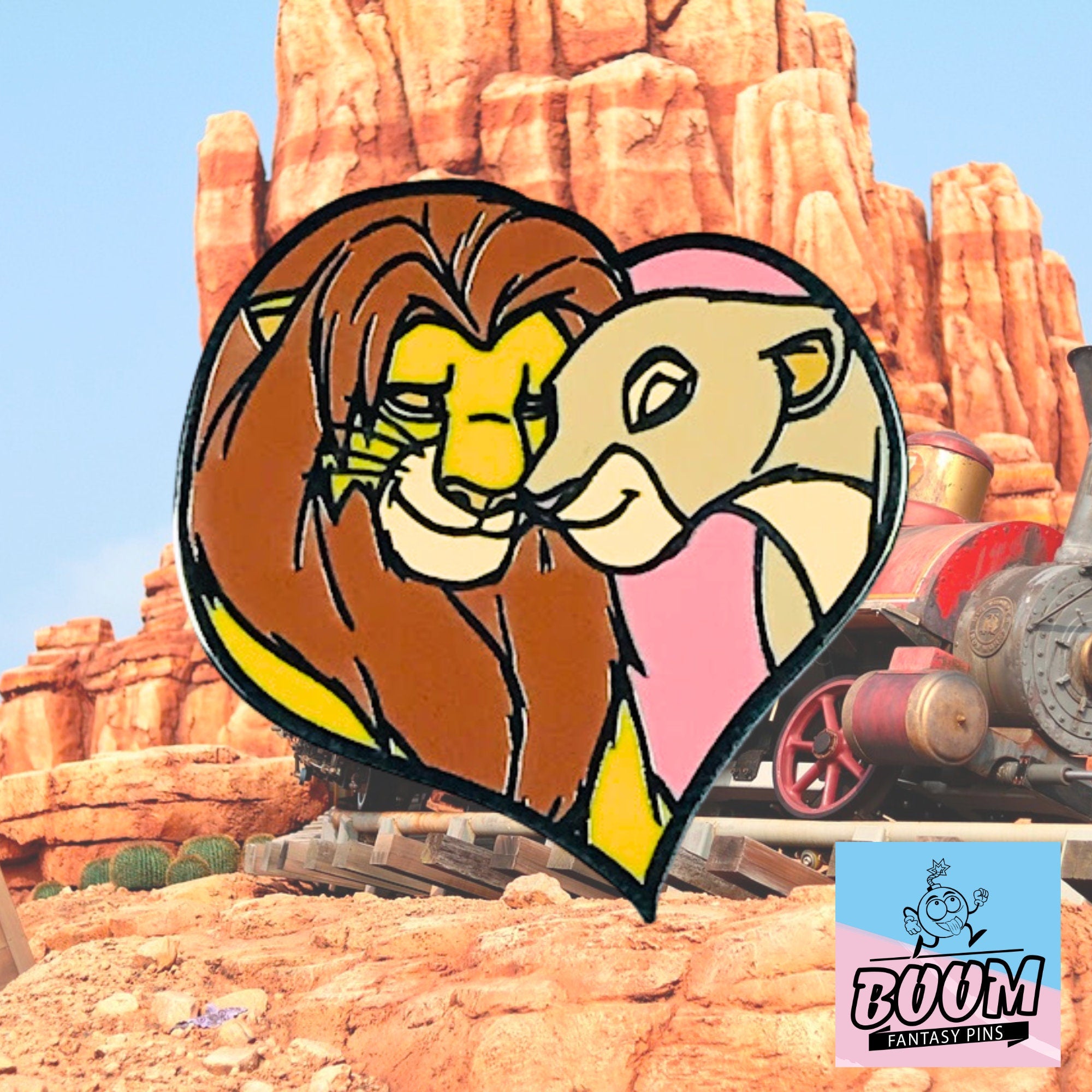 Pin's – Simba, Nala et Zazu du Roi Lion – Disney Fantasy
