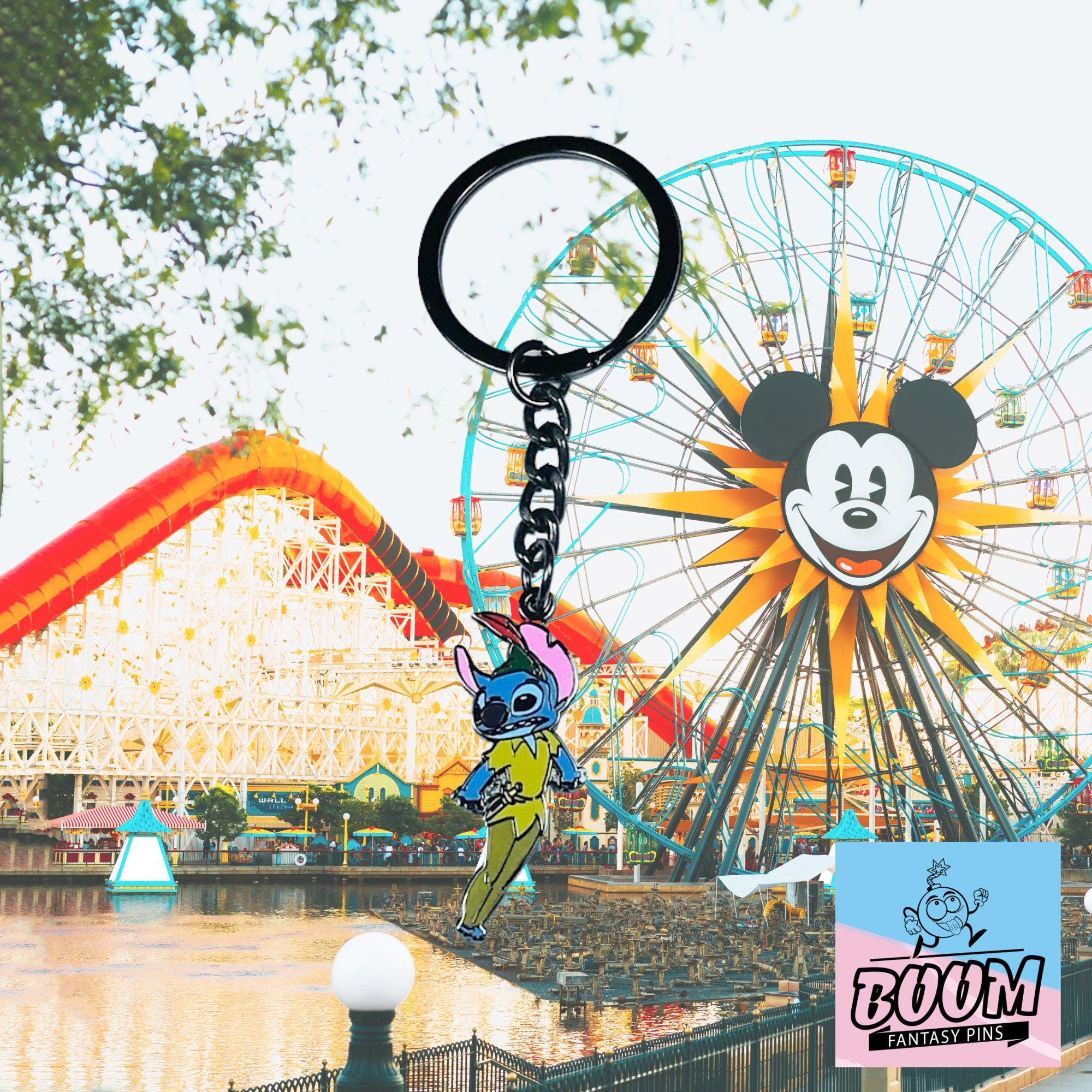 Llavero – Experimento 626 Stitch como Peter Pan de Lilo y Stitch – Disney Fantasy