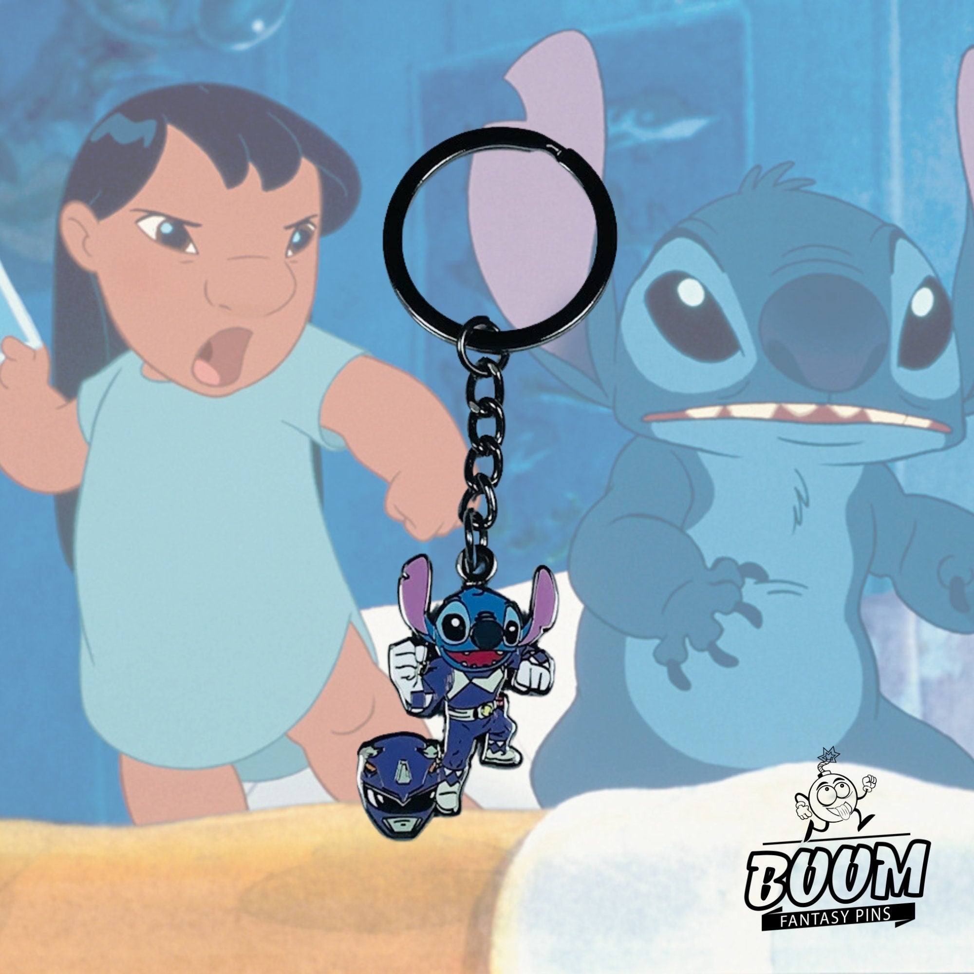 Porte-clés – Stitch Expérience 626 de Lilo &amp; Stitch – Disney Fantasy