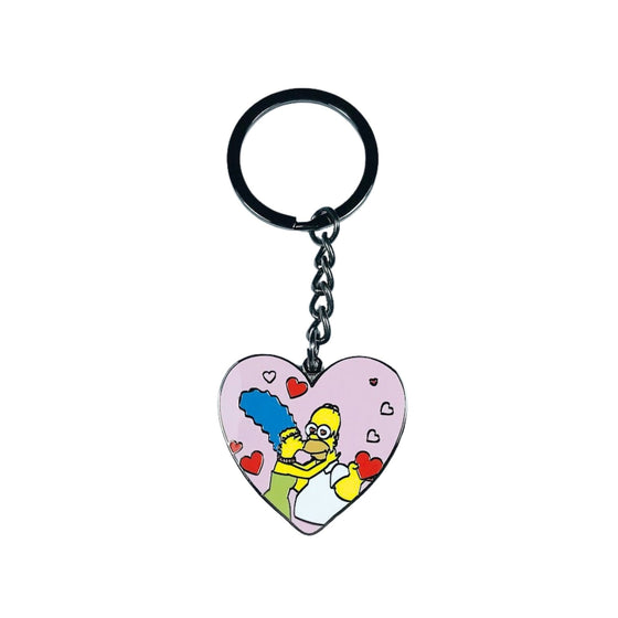 Keychain – Homer Simpson and Marge Simpson from The Simpsons – Disney Fantasy