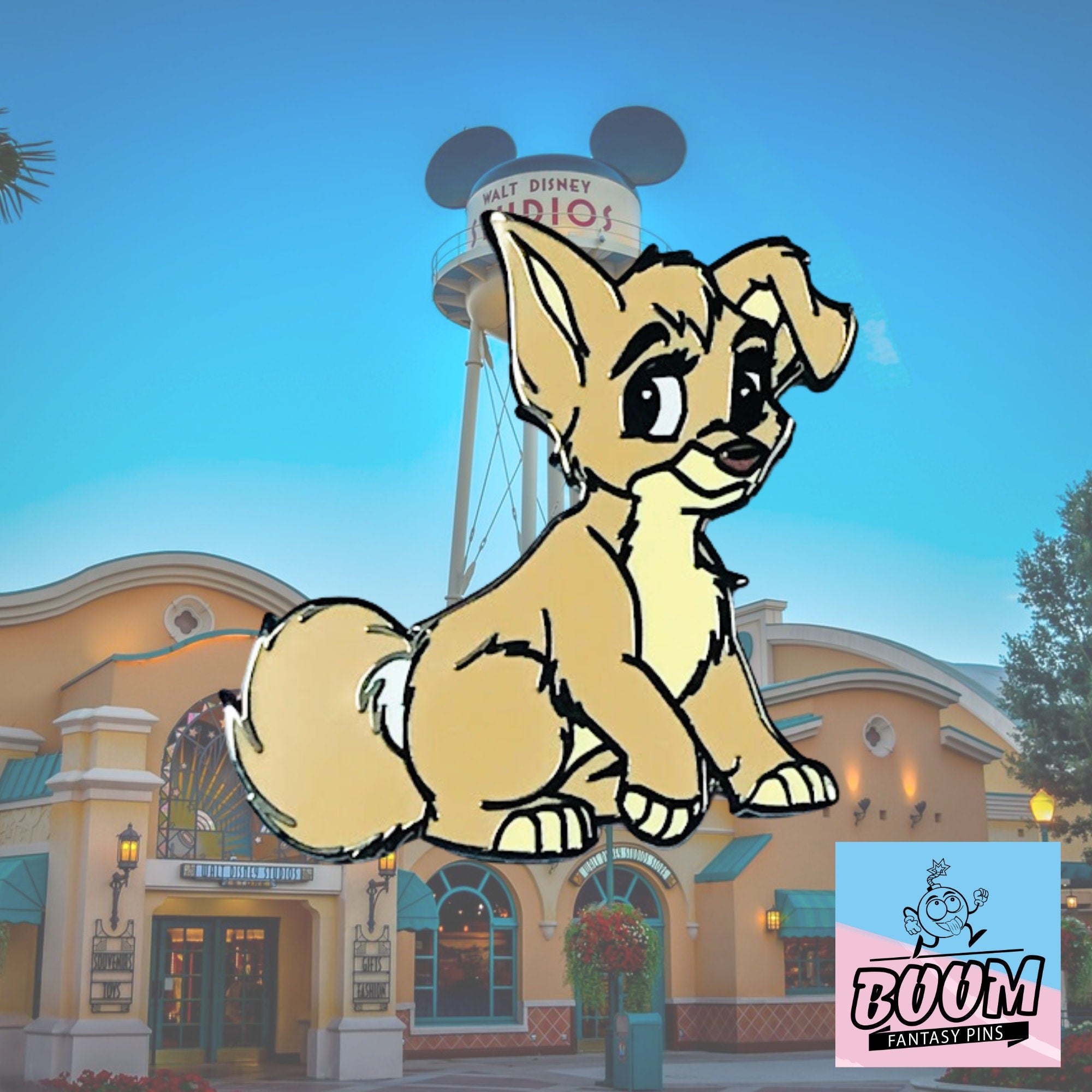 Llavero – Ángel de La Dama y el Vagabundo – Disney Fantasy