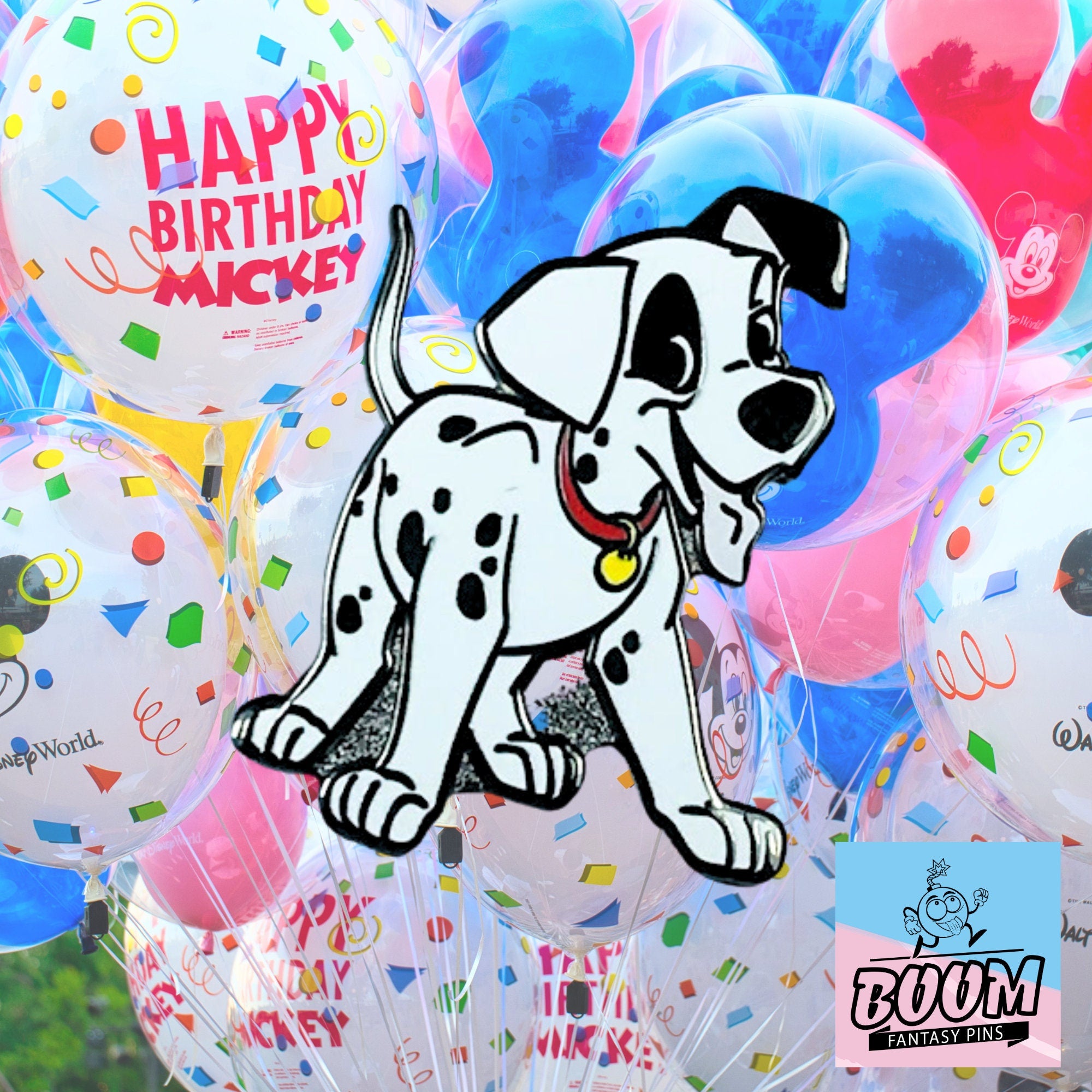 Pin bicolor de 101 dálmatas – Disney Fantasy