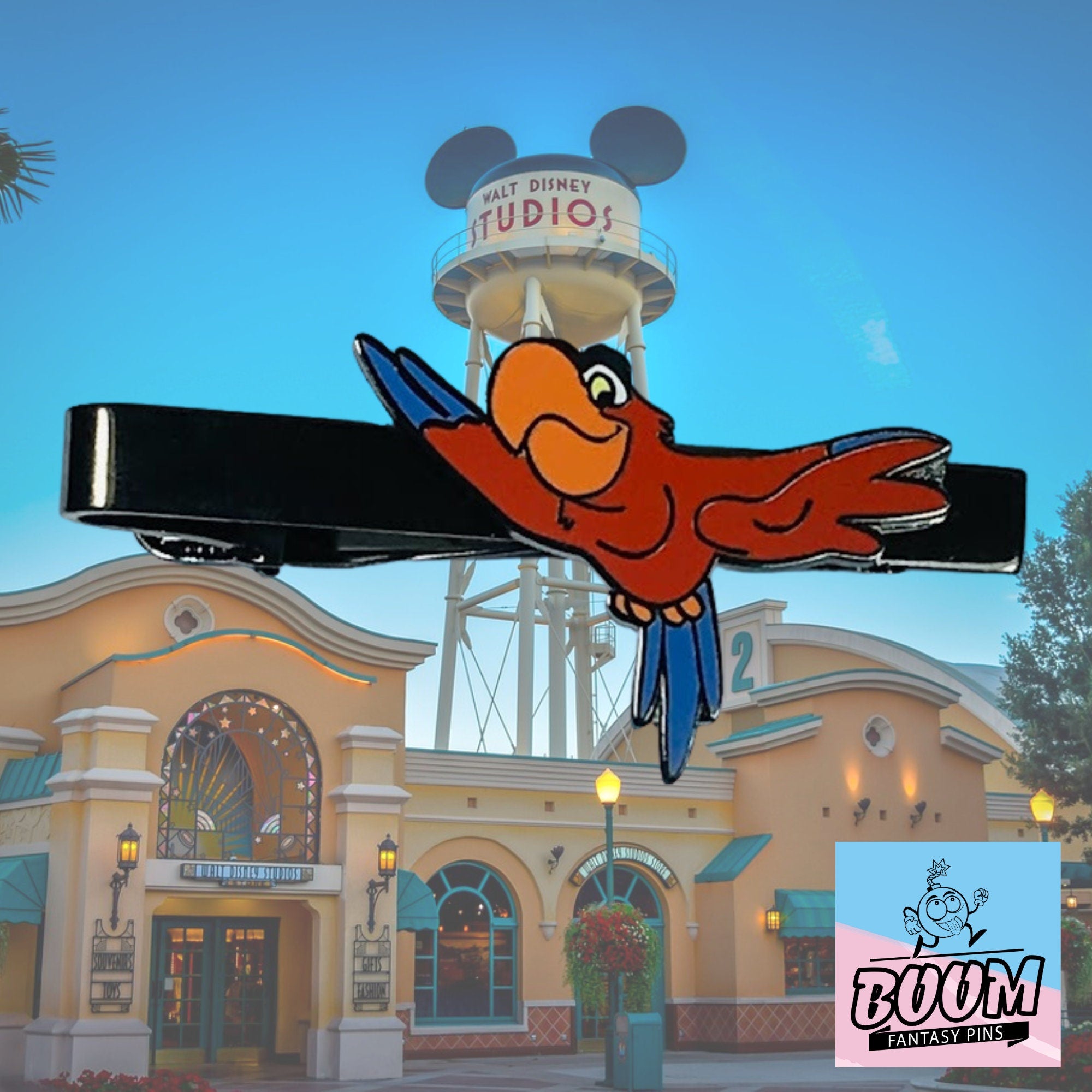 Pinza de corbata – Yago de Aladino – Disney Fantasy