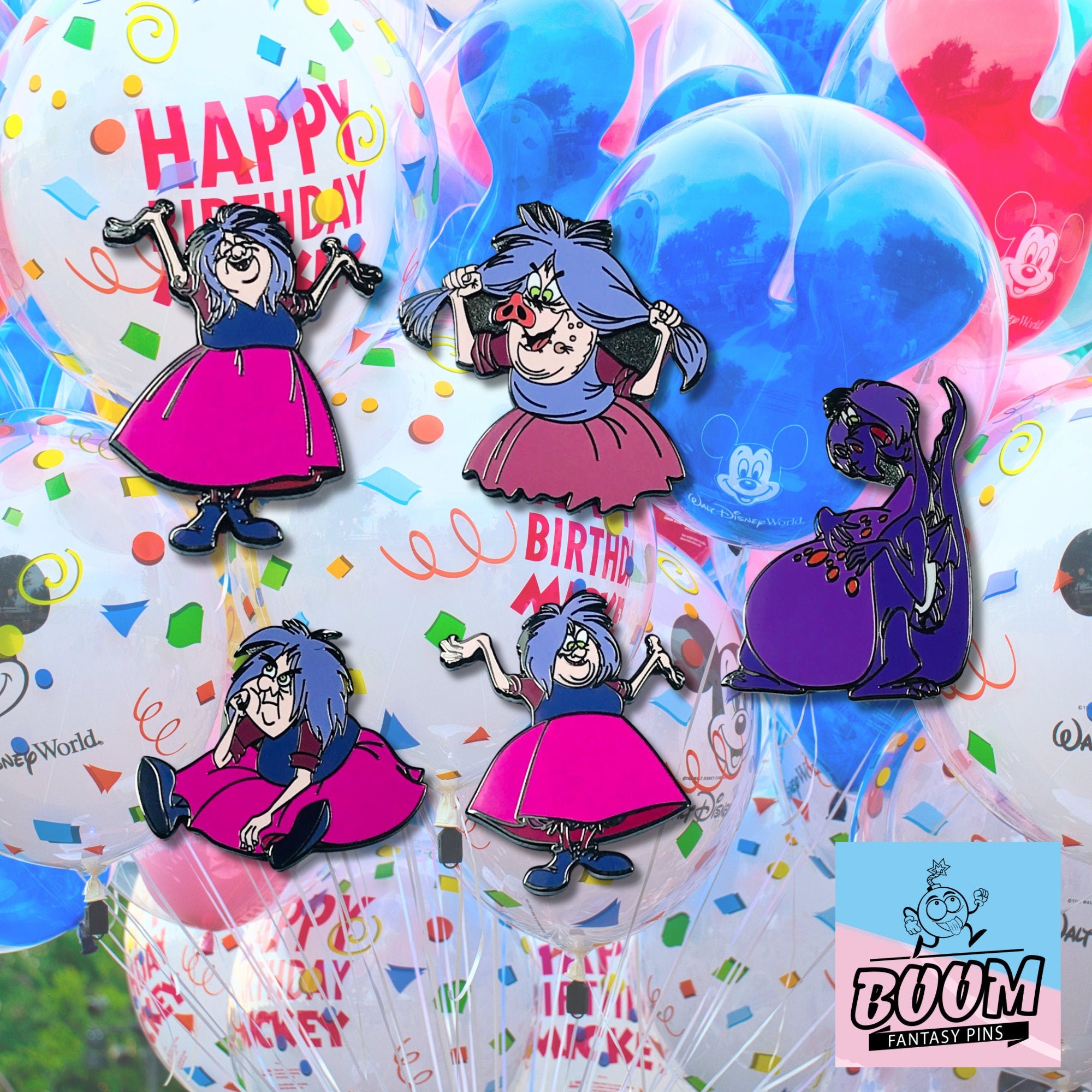 Pin's – Madame Mim du film Merlin l'Enchanteur – Disney Fantasy