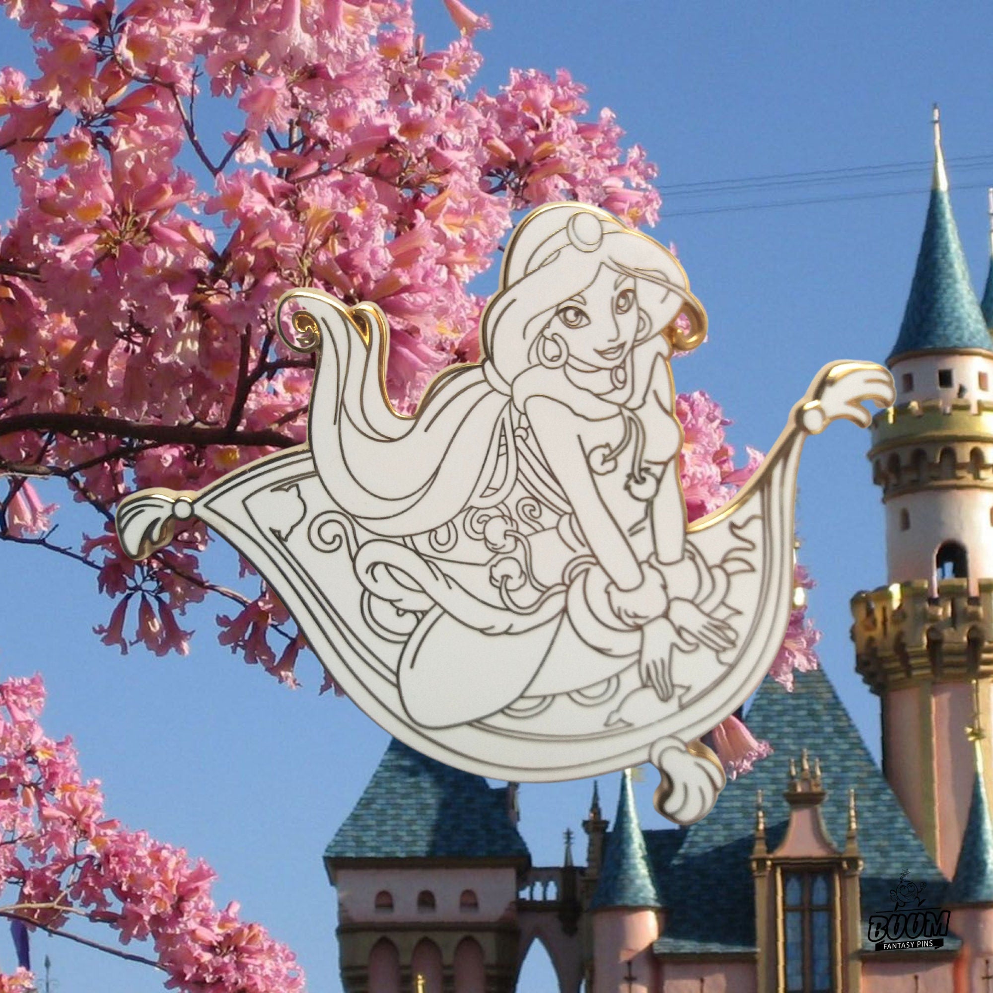 Pin's – Princesse Jasmine d'Aladdin – Disney Fantasy