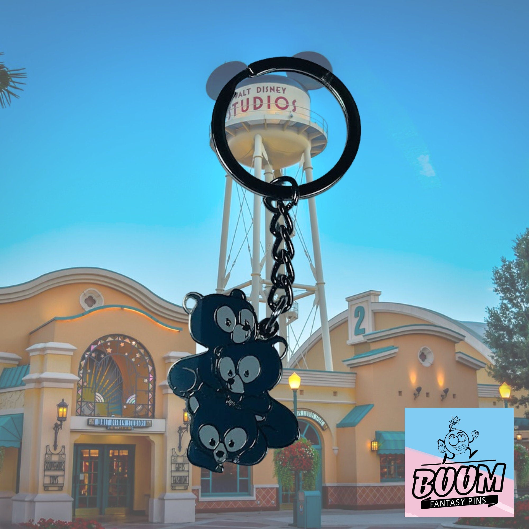 Llavero – Los 3 ositos de Valiente – Disney Fantasy