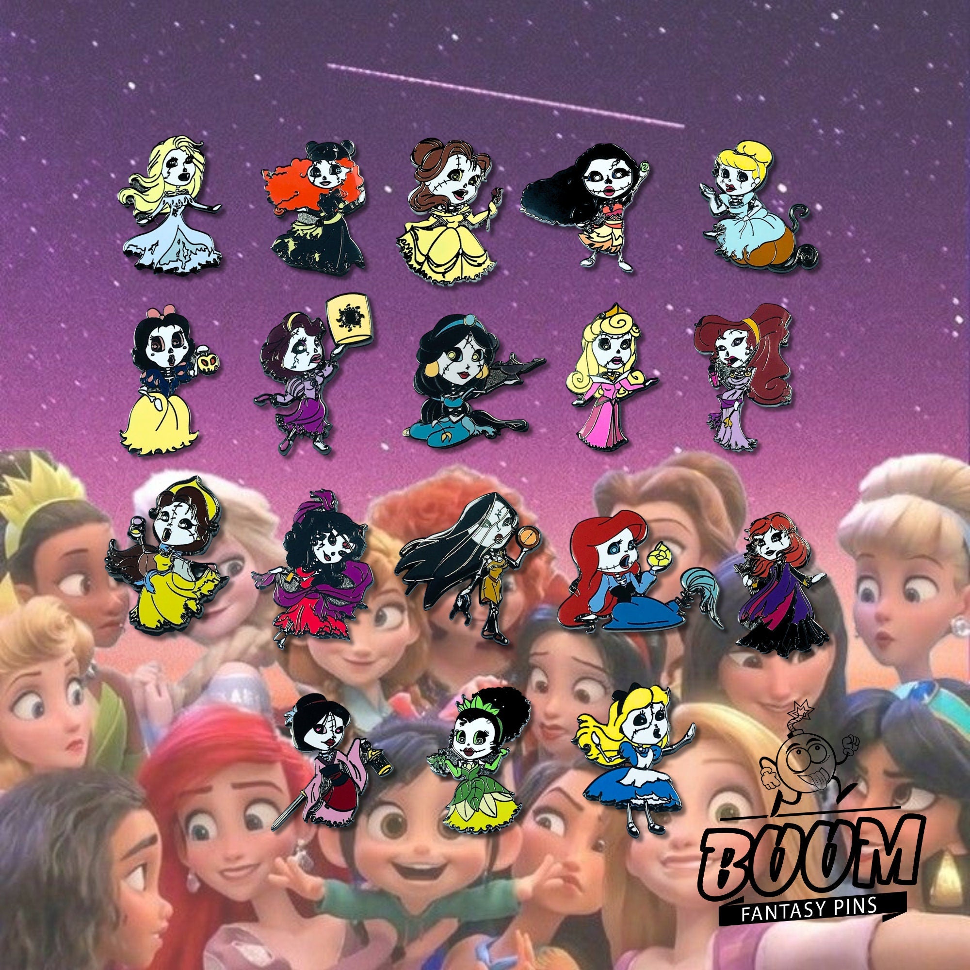 Pin – Mulan from Mulan – Disney Fantasy