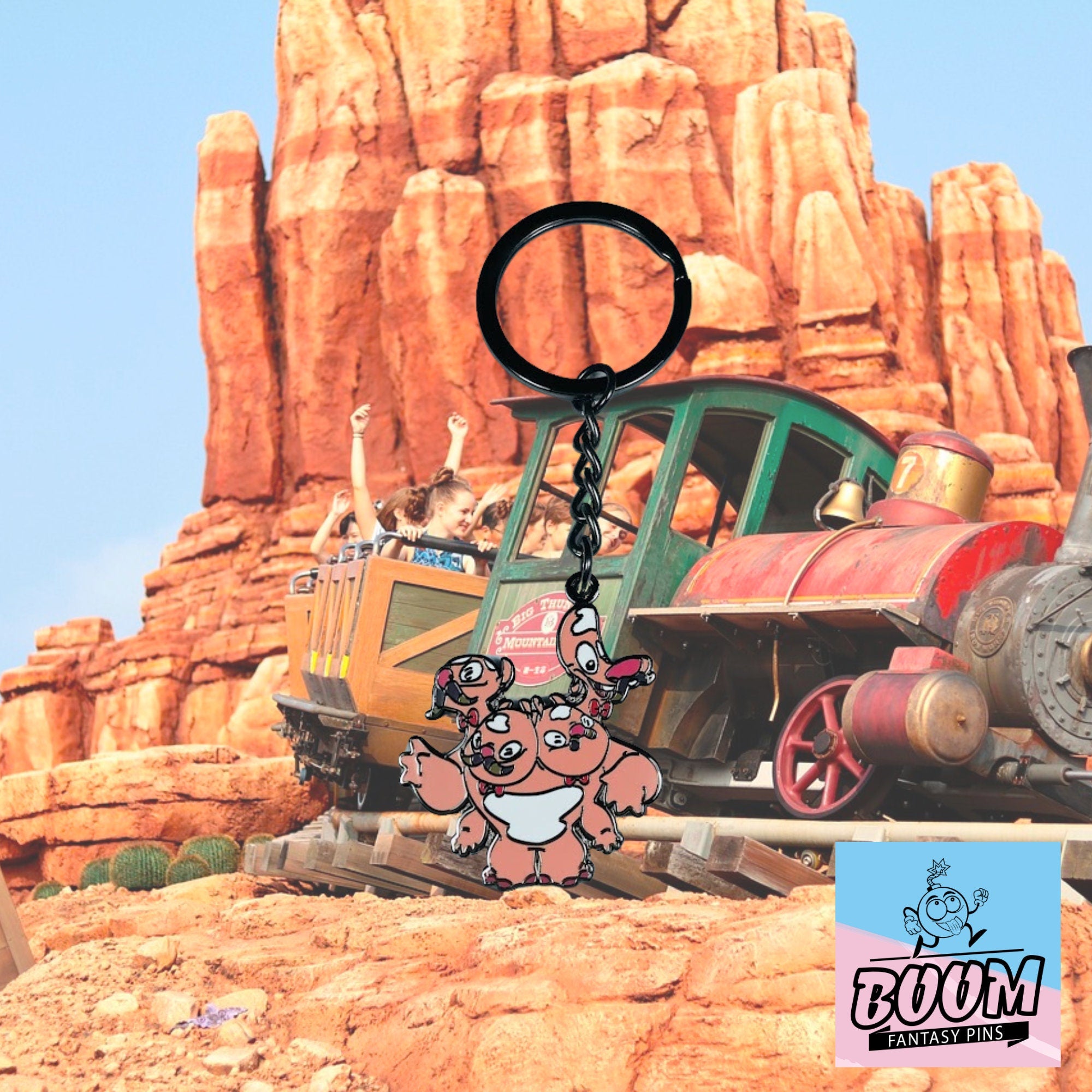 Llavero – Experimento de Frente 044 de Lilo y Stitch – Disney Fantasy