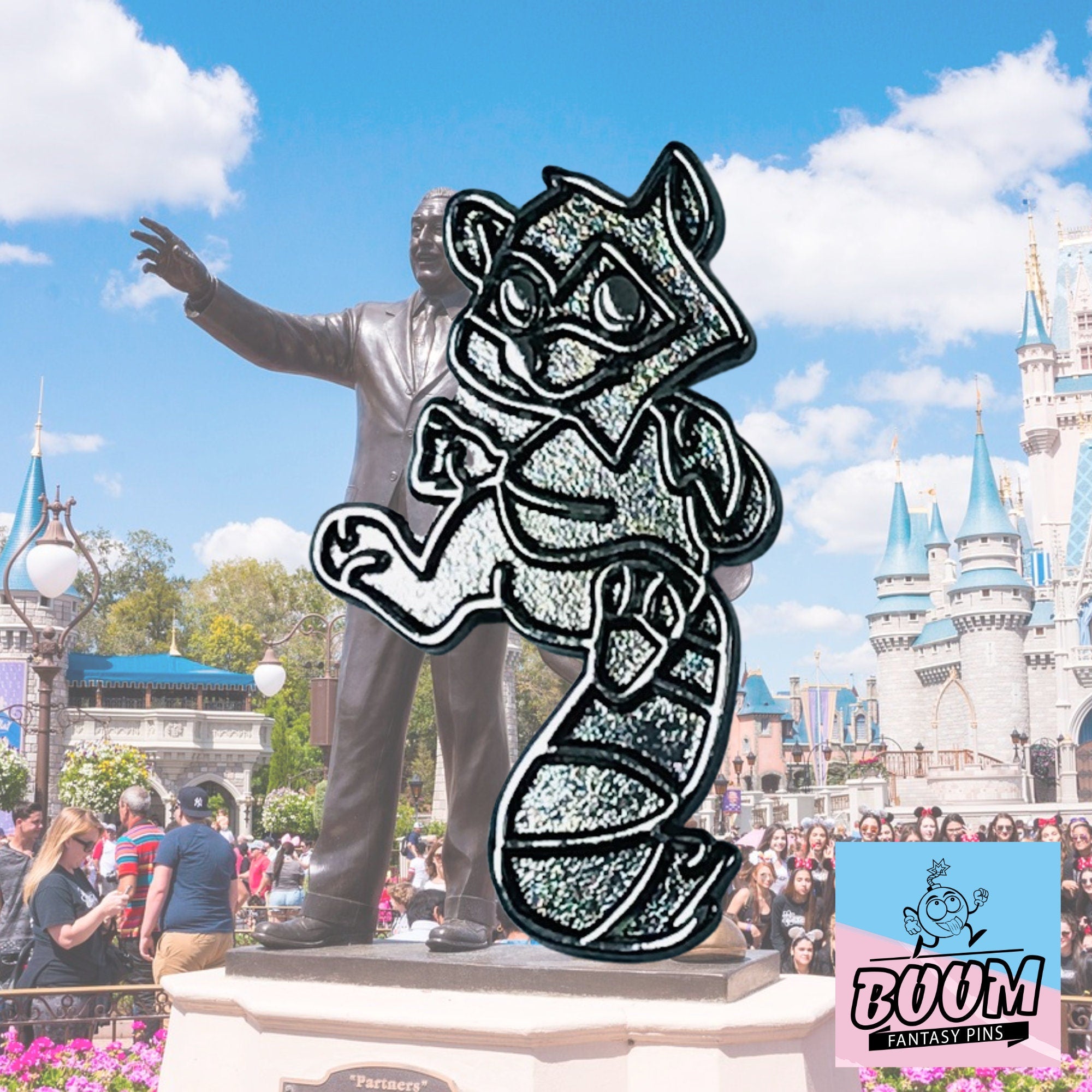 Pin's – Raton laveur de Robin des Bois – Disney Fantasy