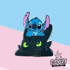 Épingle – Expérience 626 Stitch et Krokmou de Lilo et Stitch – Disney Fantasy