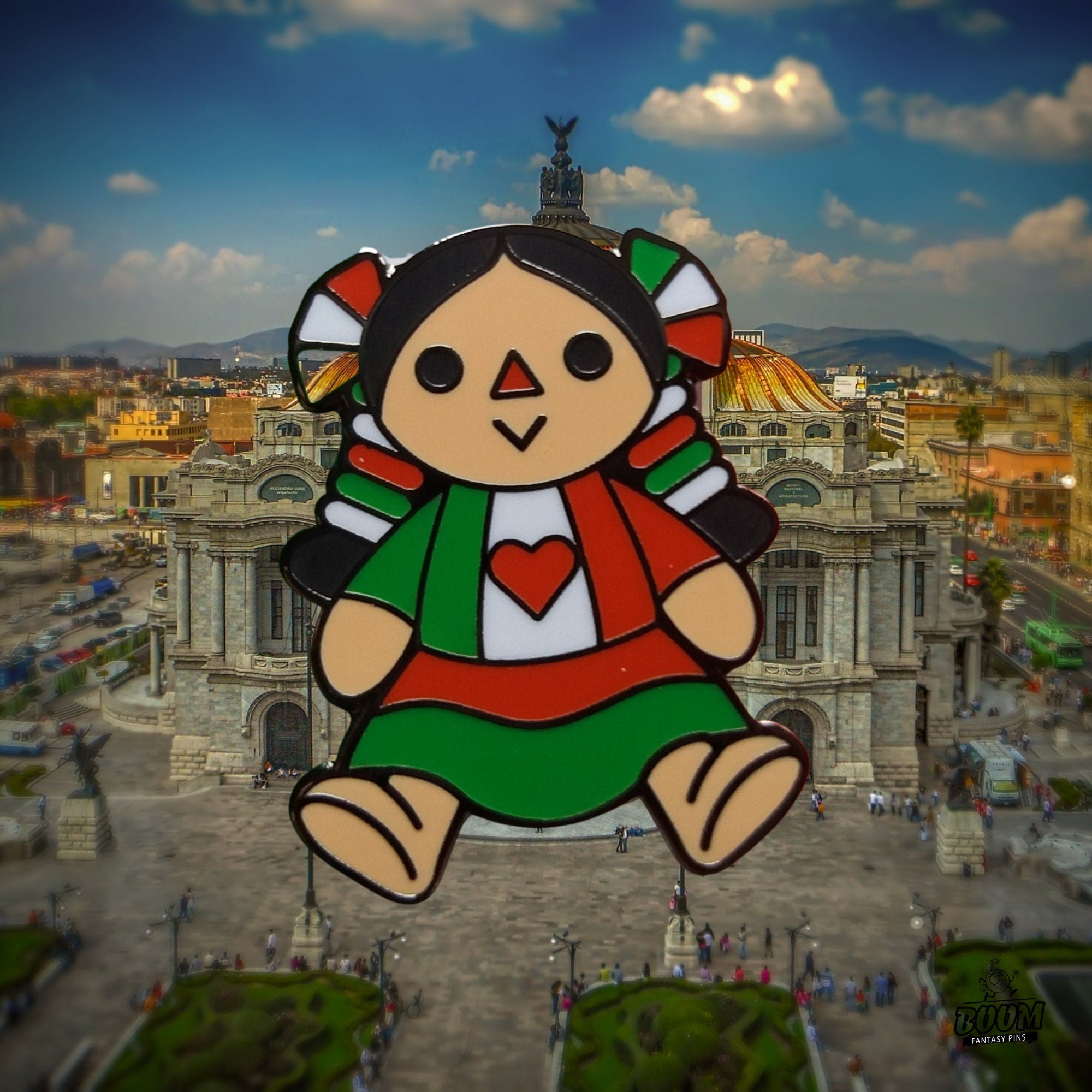 Épingle – Poupée Fuerza Mexico de la fête nationale du Mexique – Disney Fantasy