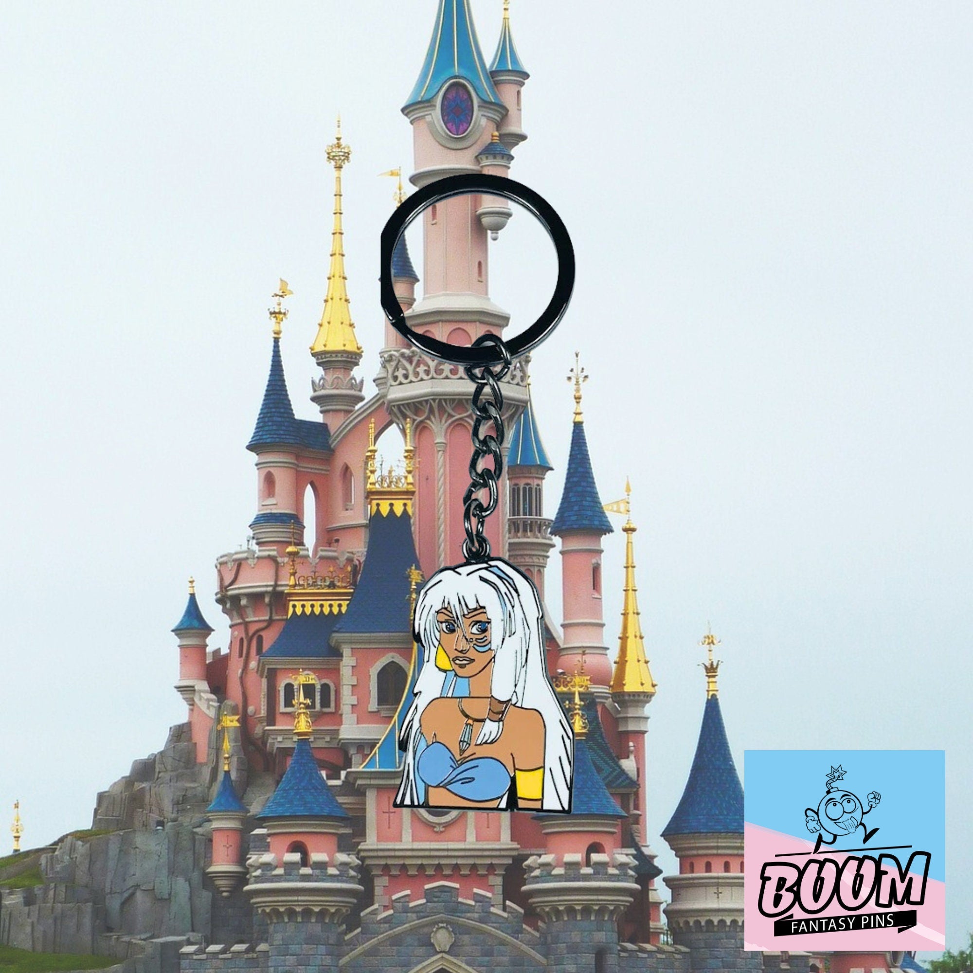 Llavero – Reina Kida de Atlantis: El Imperio Perdido – Disney Fantasy