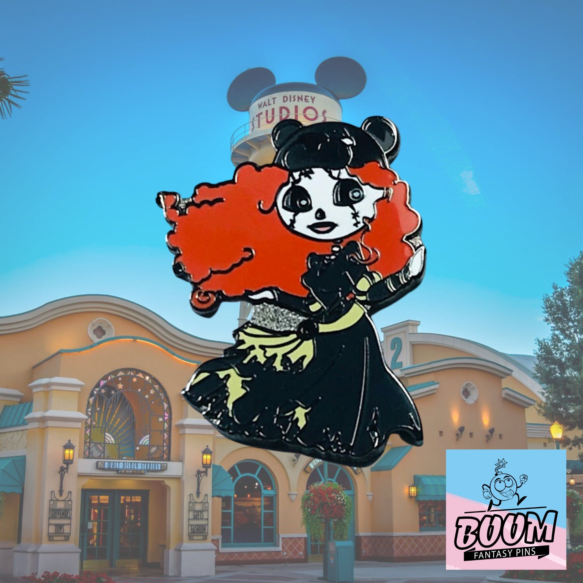 Pin – Mérida como zombi de Valiente – Disney Fantasy