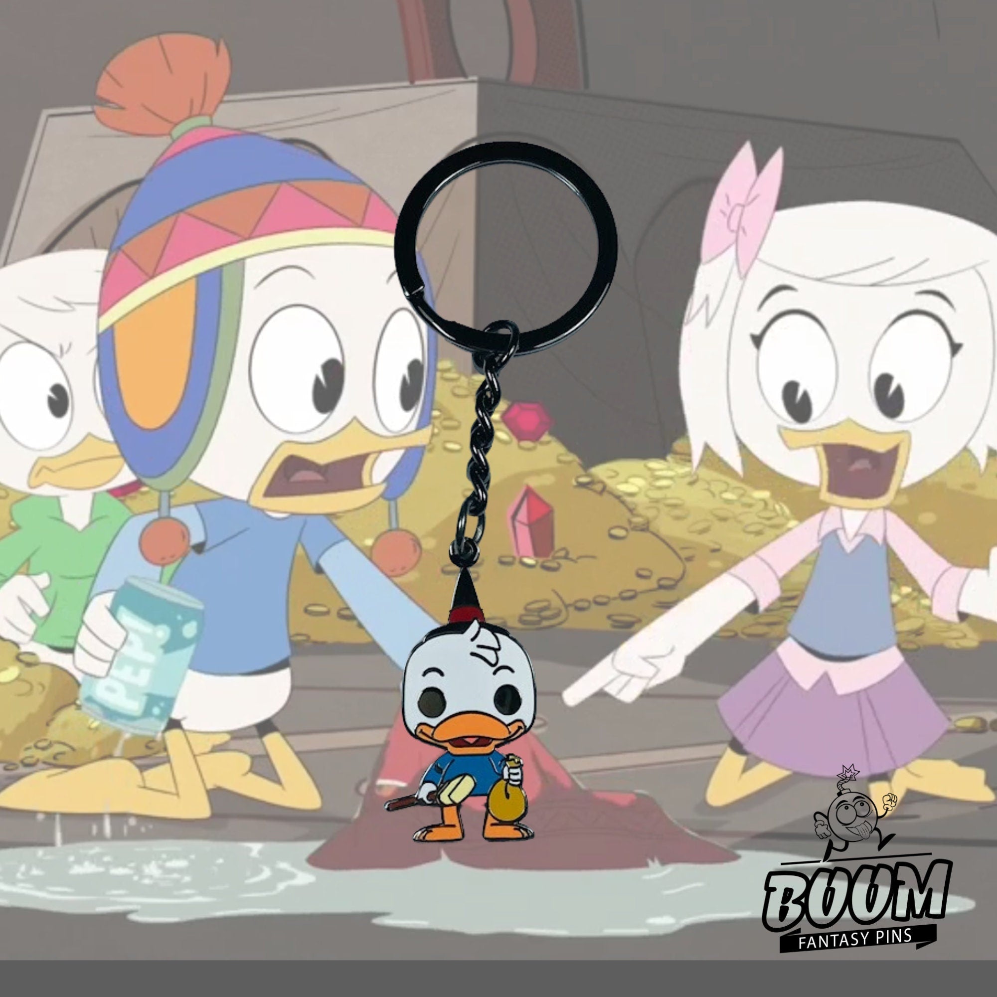 Porte-clés – Dewey de La Bande à Picsou – Disney Fantasy