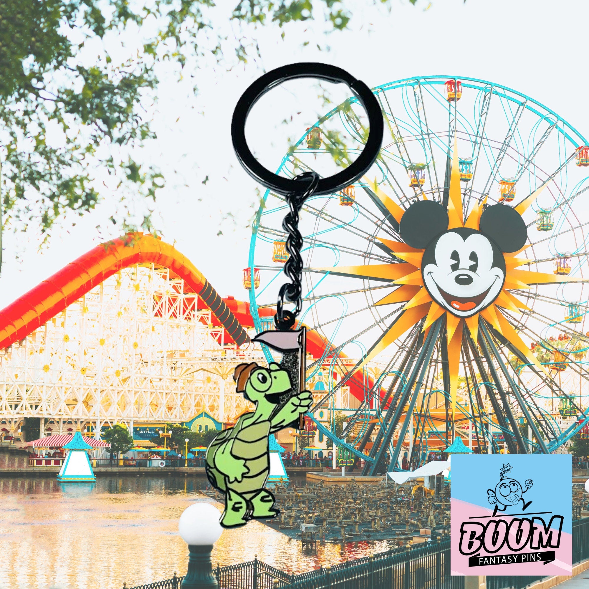 Porte-clés – Toby la tortue de Robin des Bois – Disney Fantasy