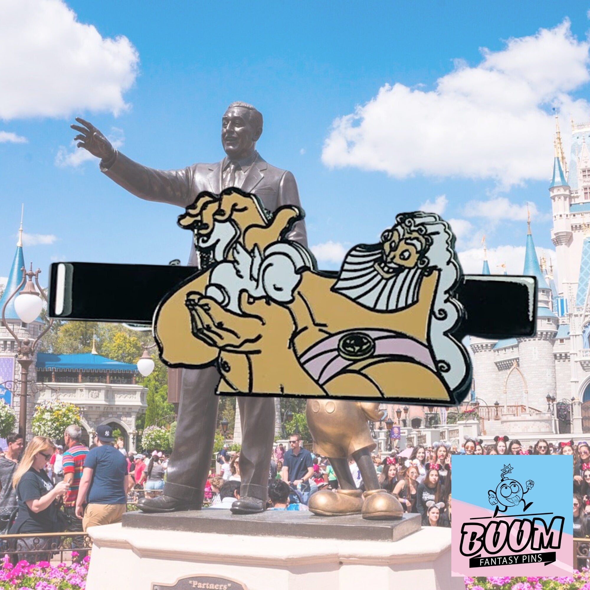 Pinza de corbata – Zeus y Pegaso de Hércules – Disney Fantasy
