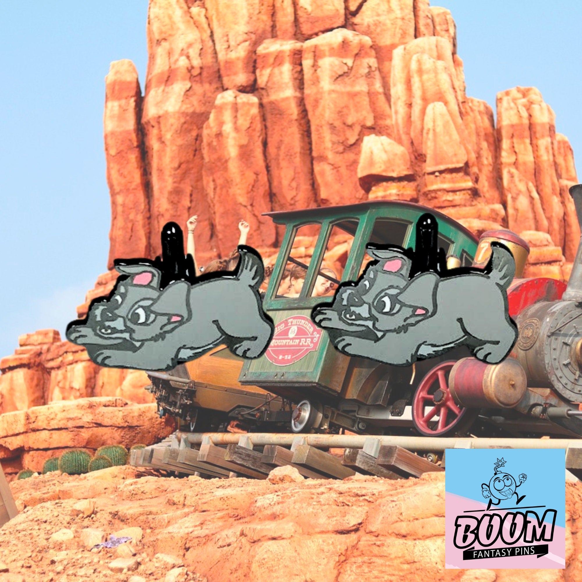 Boutons de manchette – Scamp de La Belle et le Clochard 2 – Disney Fantasy