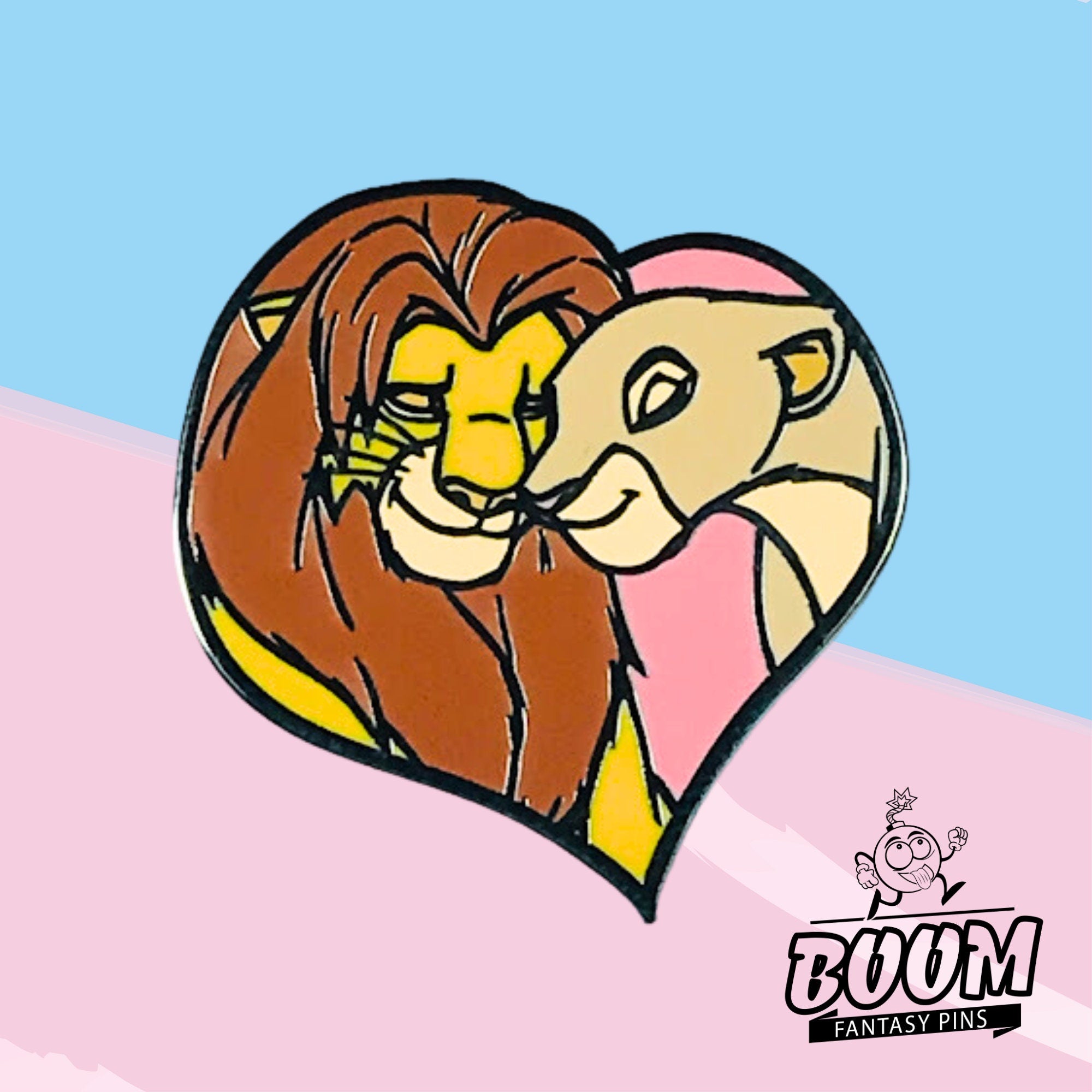 Pin's – Simba, Nala et Zazu du Roi Lion – Disney Fantasy