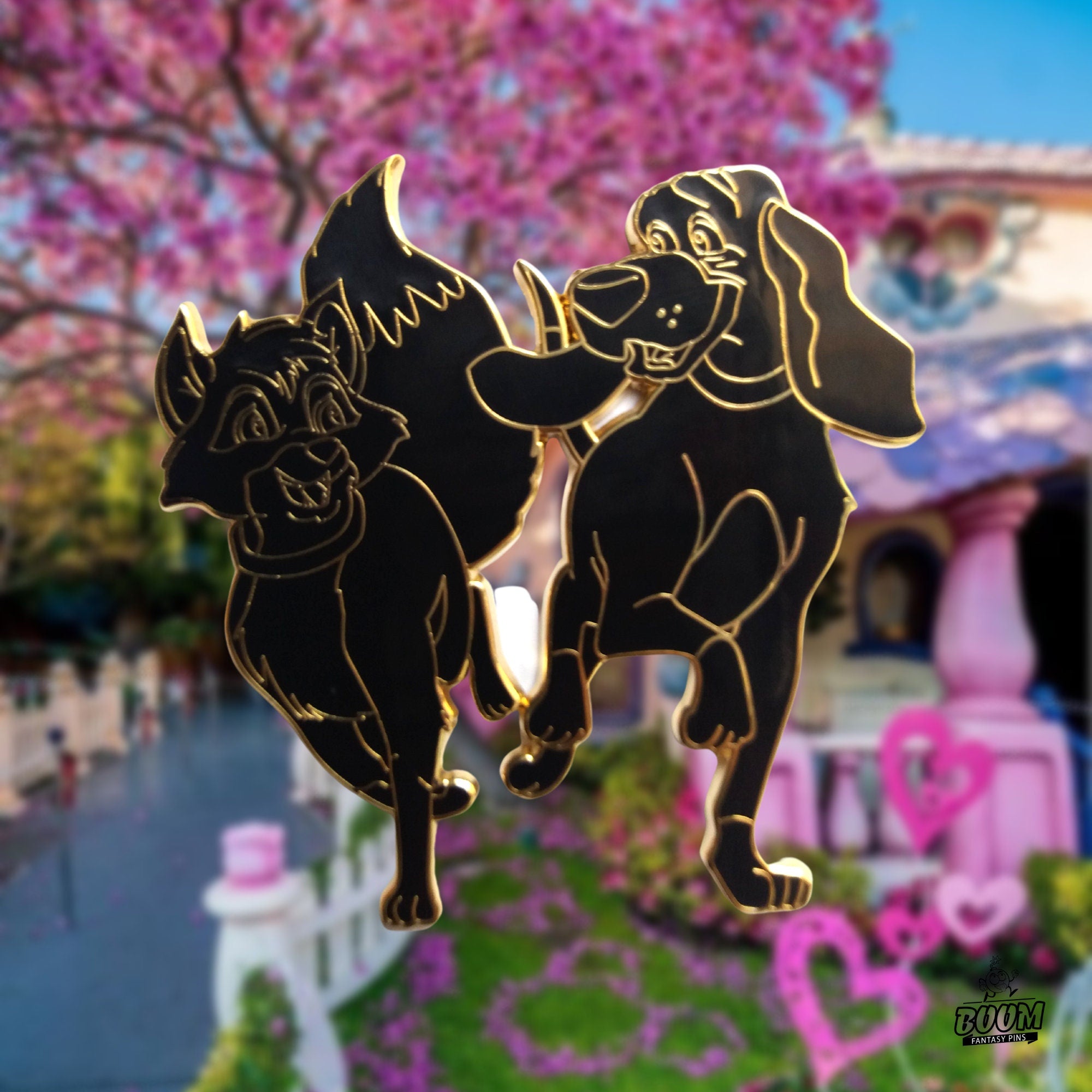 Pin's – Todd et Cooper d'Oliver et Compagnie – Disney Fantasy