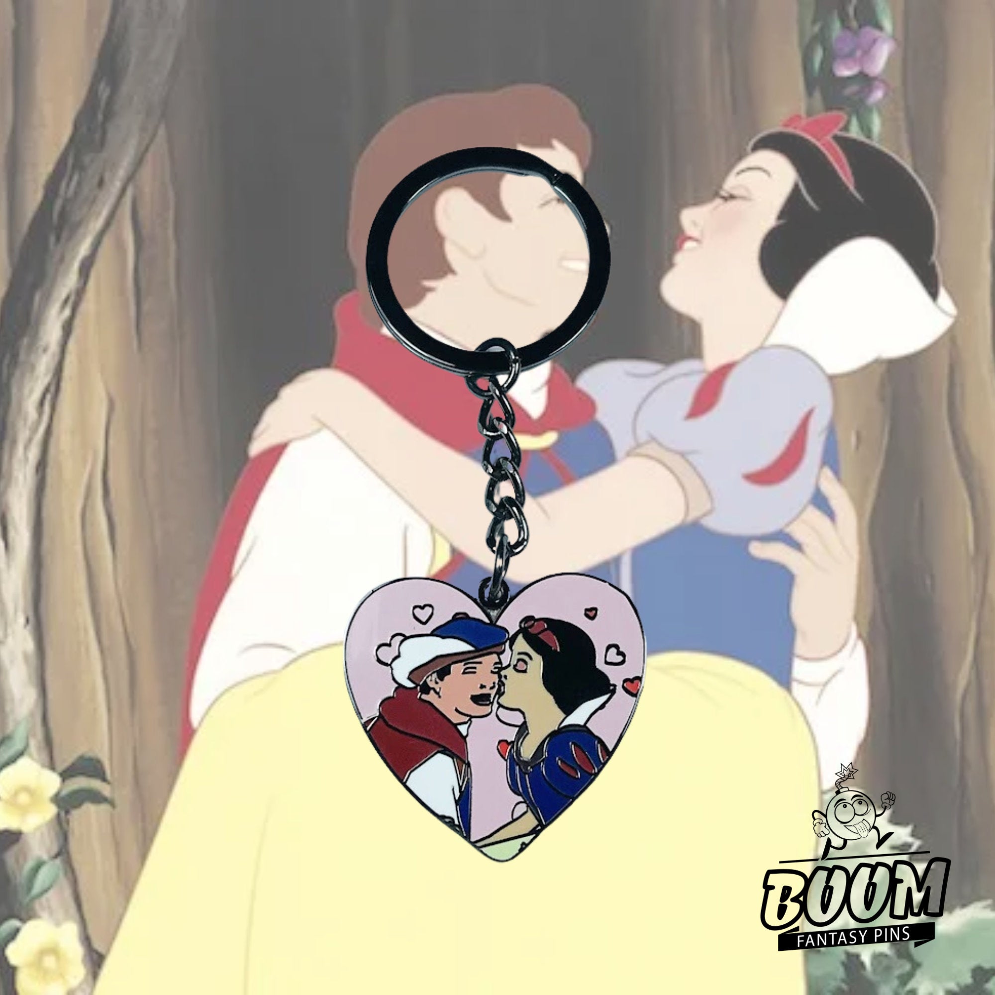 Llavero – Blancanieves y el Príncipe Azul de Blancanieves y los Siete Enanitos – Disney Fantasy