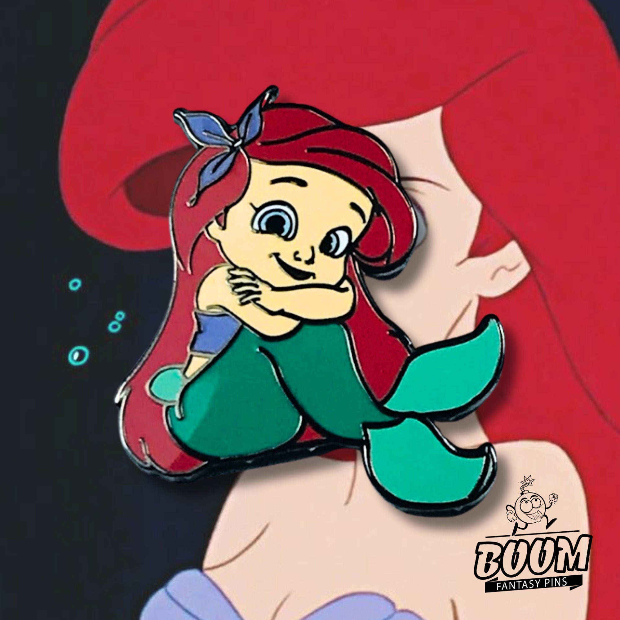Pin's – Bébé Ariel de La Petite Sirène – Disney Fantasy