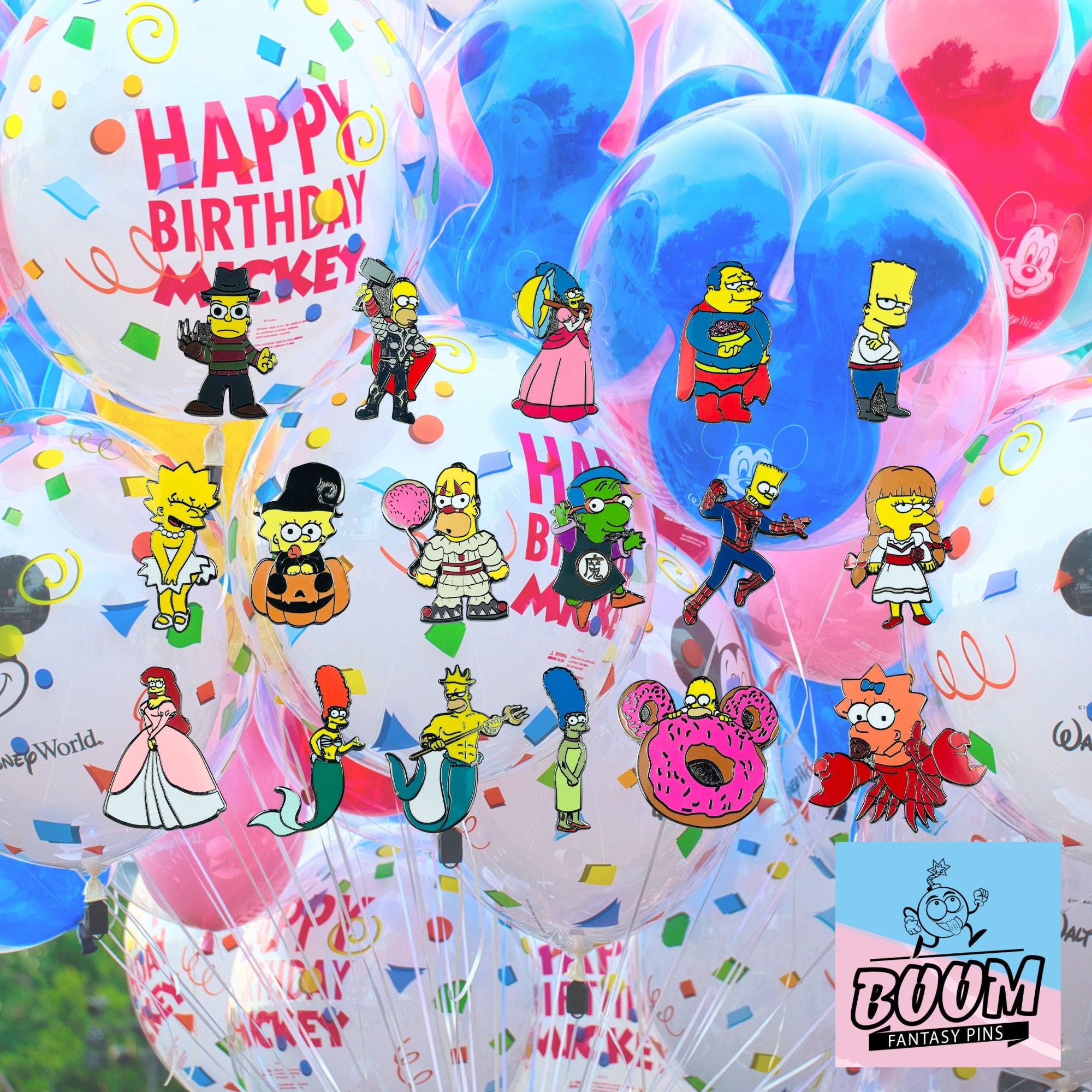 Pin's – Homer Simpson des Simpson – Disney Fantasy