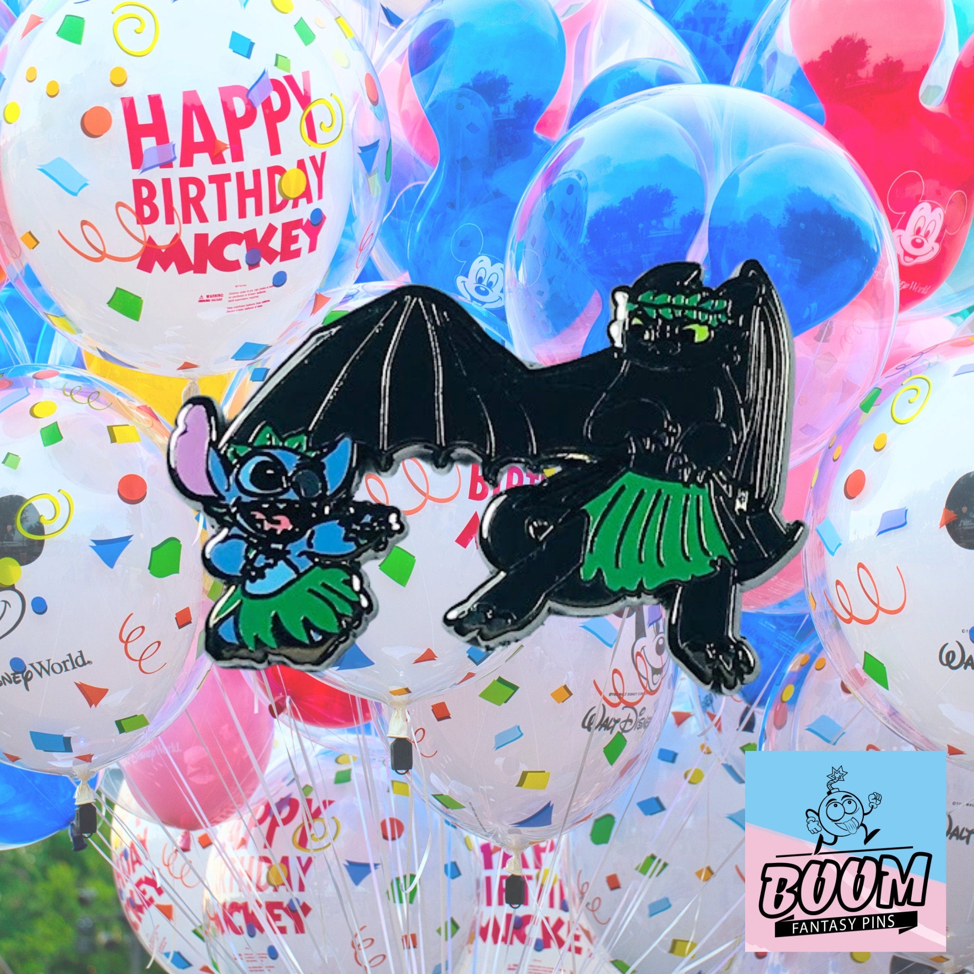 Pin – Stitch y Desdentao de Lilo y Stitch – Disney Fantasy