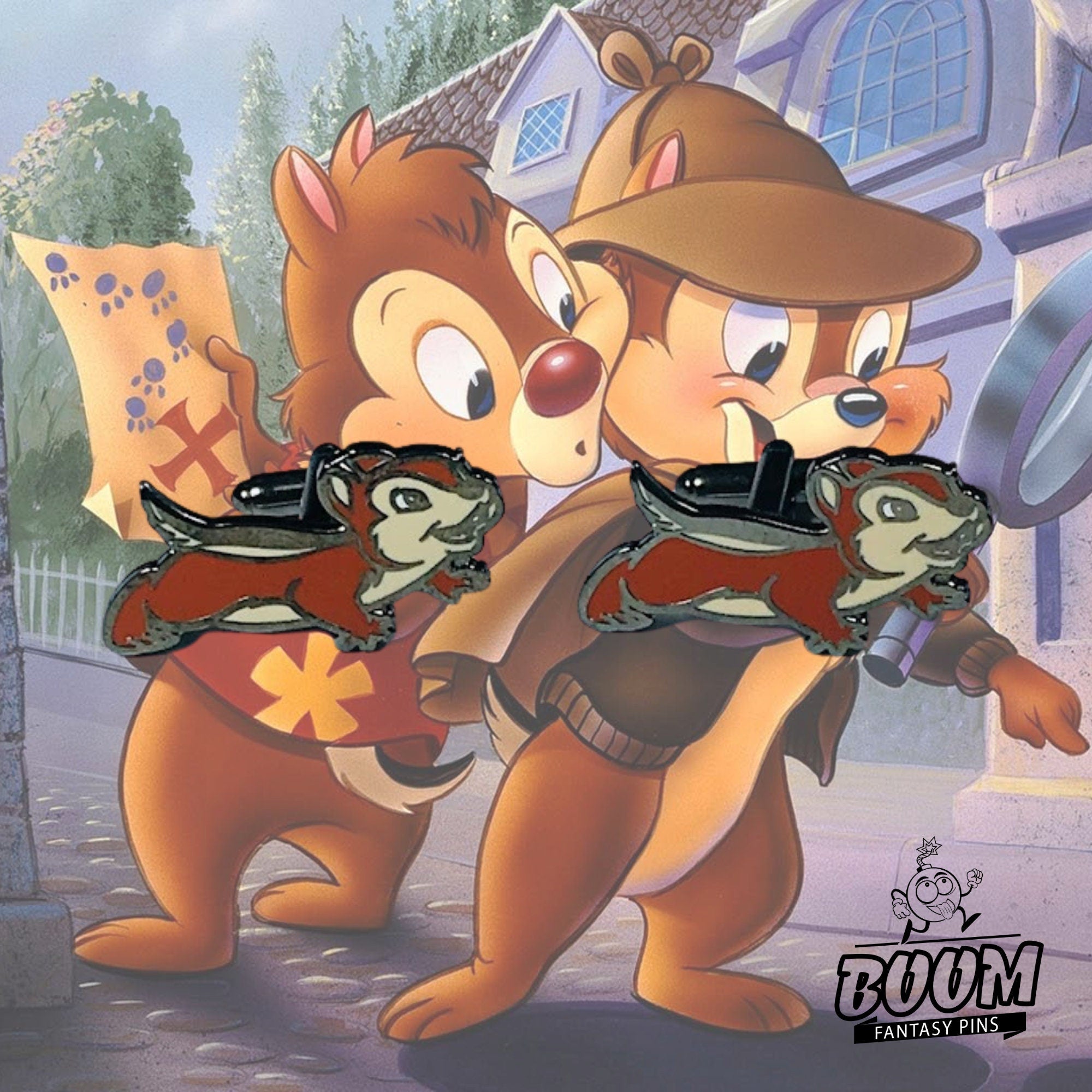 Boutons de manchette – Tic et Tac de Bambi – Disney Fantasy