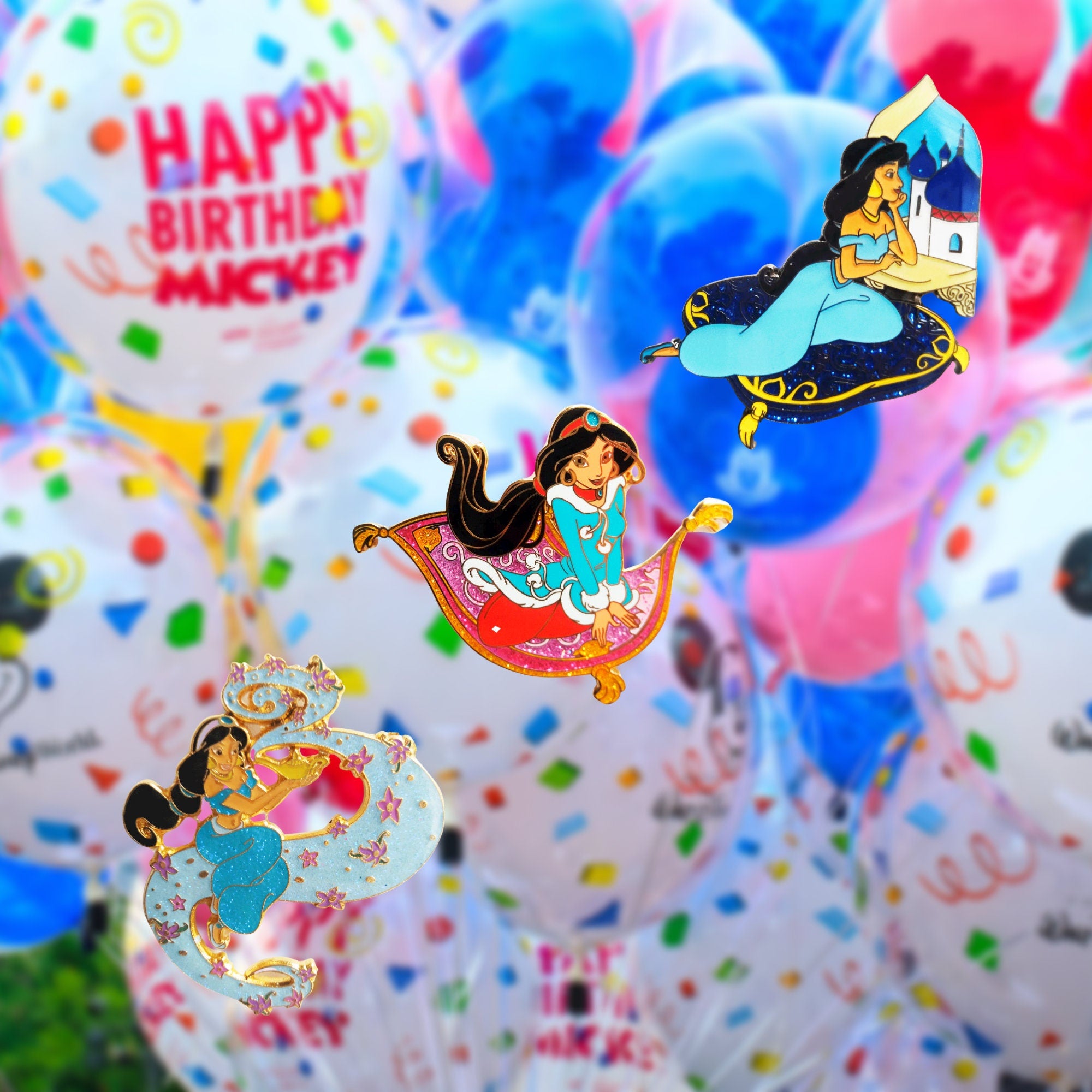 Pin's – Princesse Jasmine d'Aladdin – Disney Fantasy