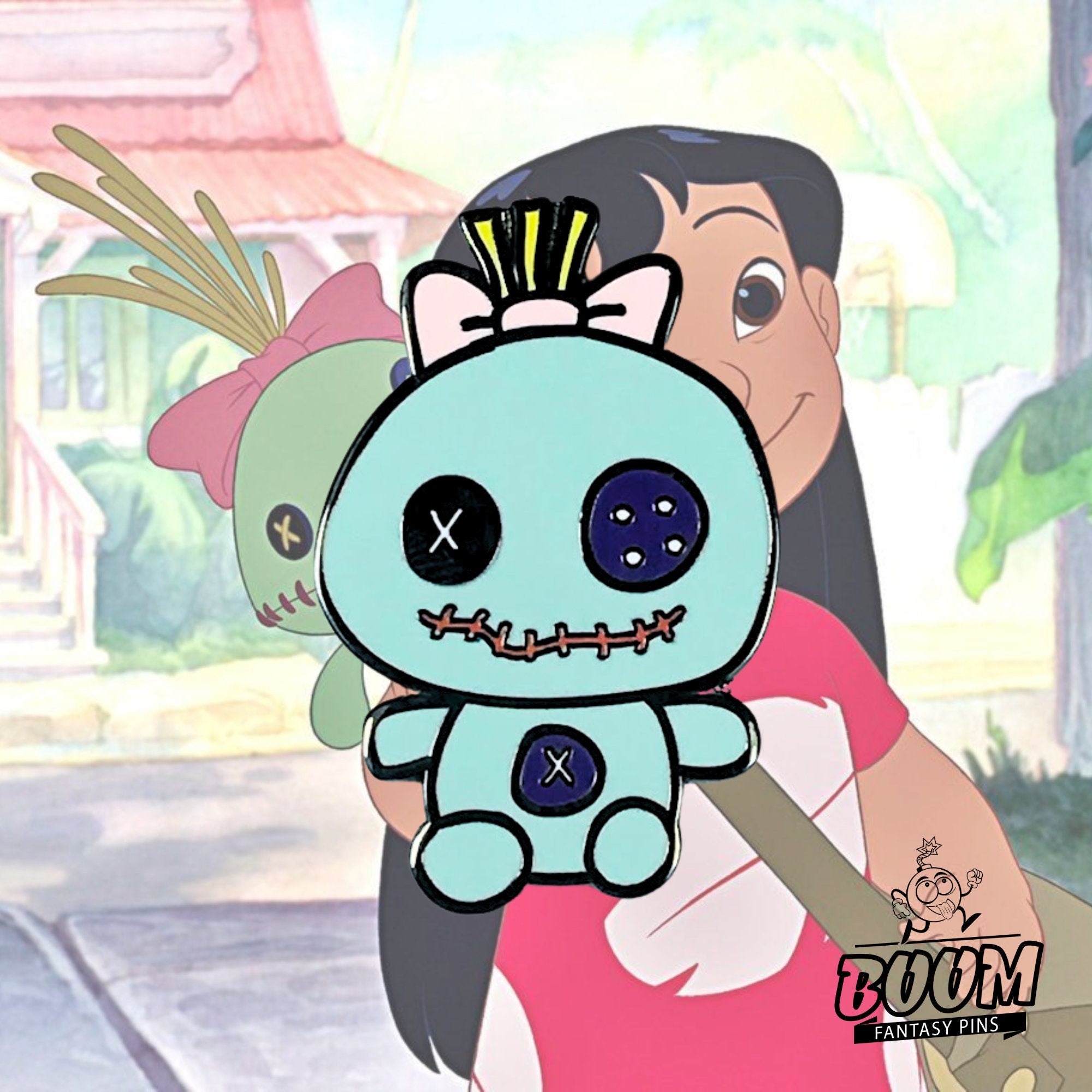 Pin – Trapos de Lilo y Stitch – Disney Fantasy