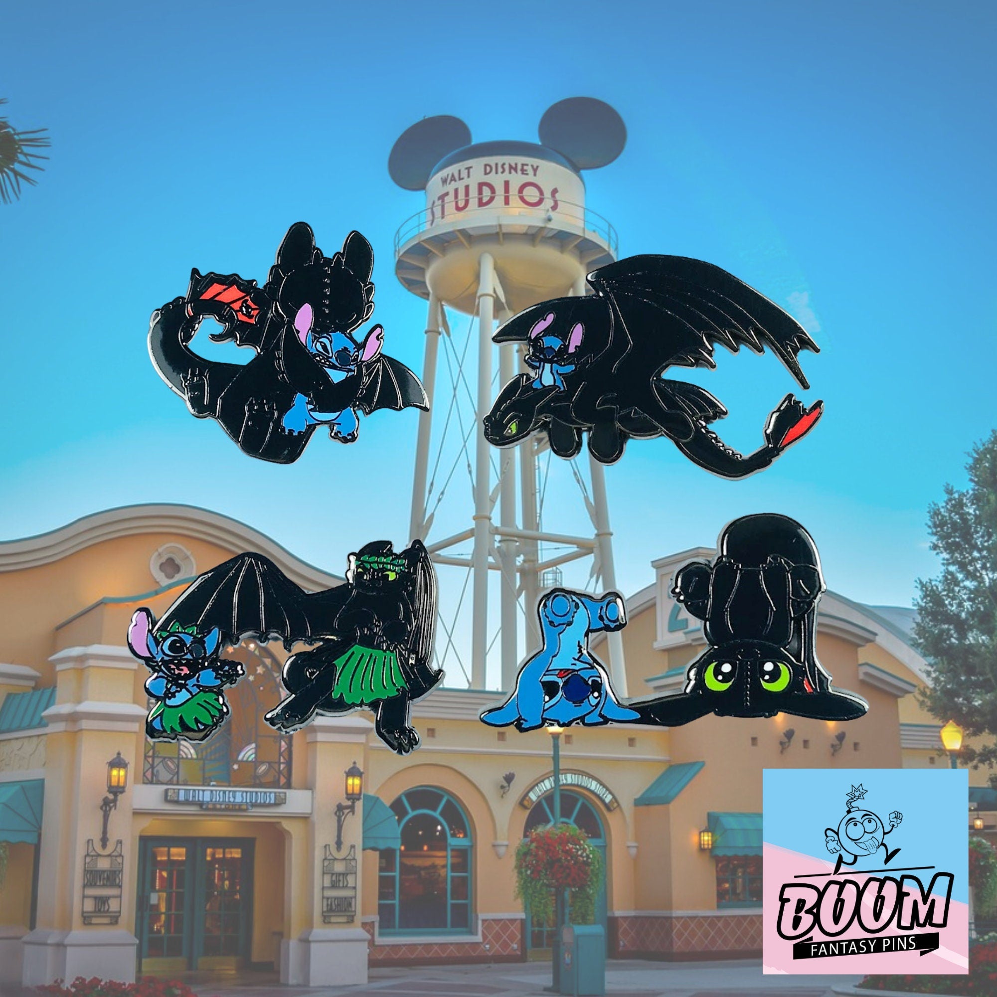 Pin – Experimento de Stitch 626 y Desdentao de Lilo y Stitch – Fantasía Disney