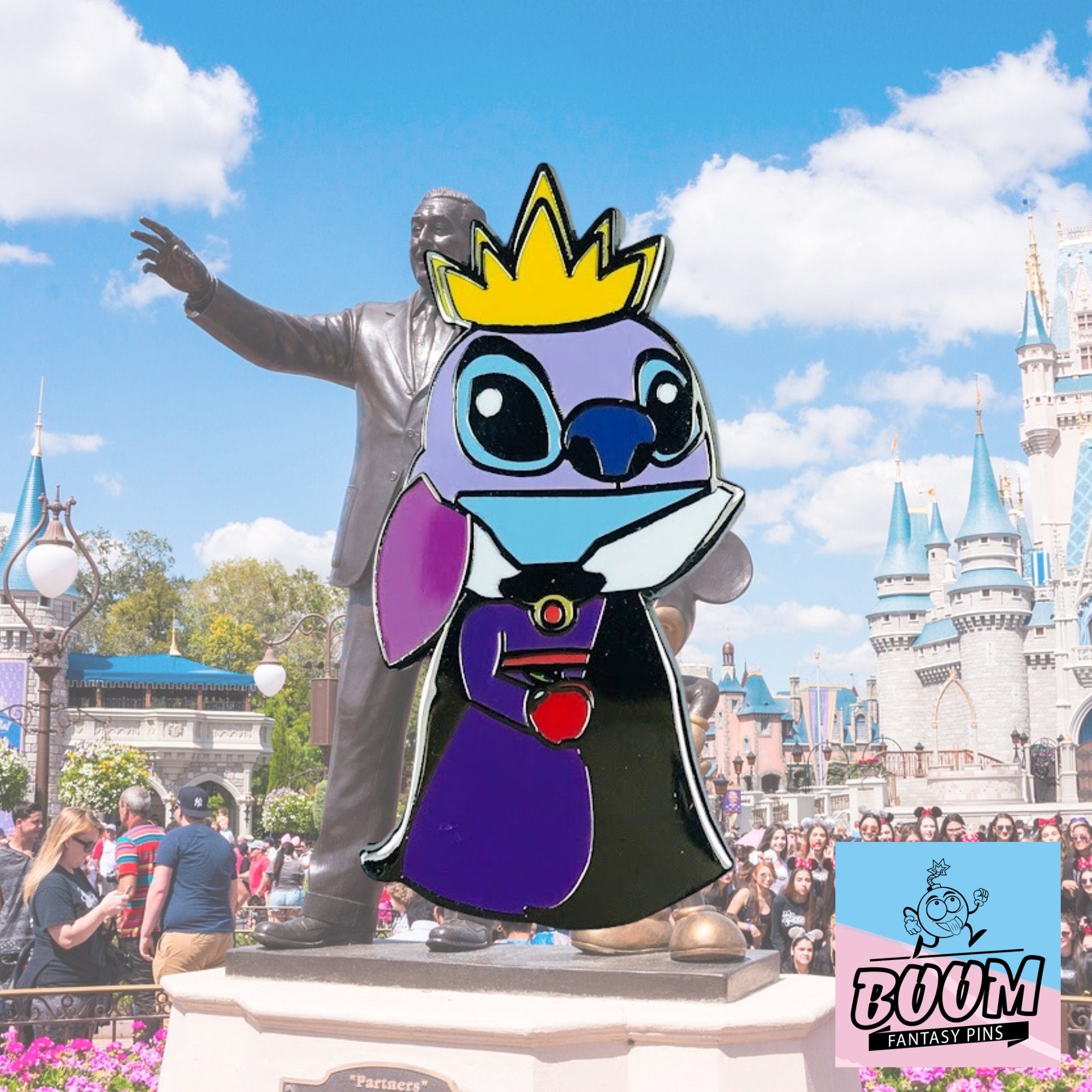 Pin – Stitch como la Reina Malvada de Lilo y Stitch – Disney Fantasy