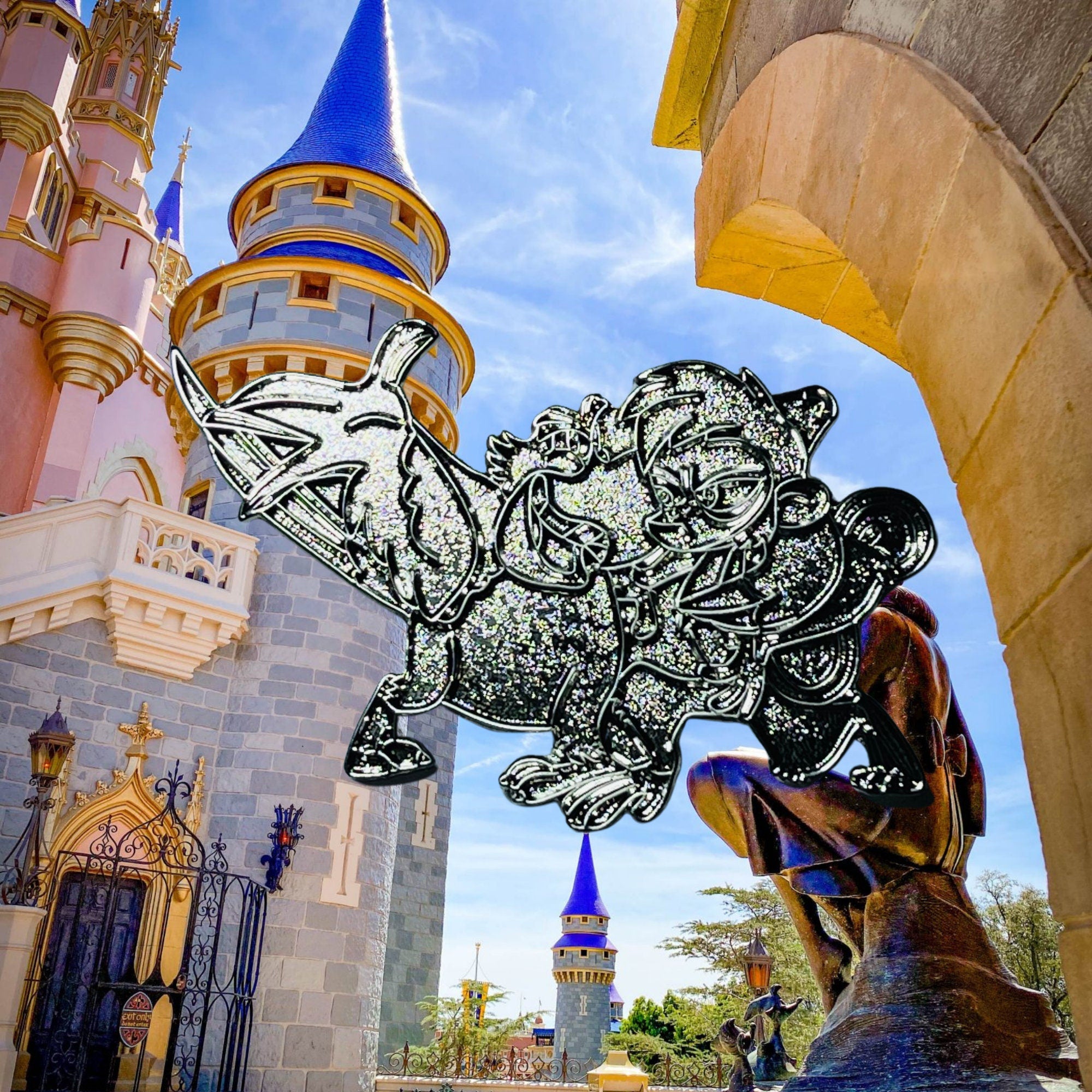 Pin's – Abu et Iago d'Aladdin – Disney Fantasy