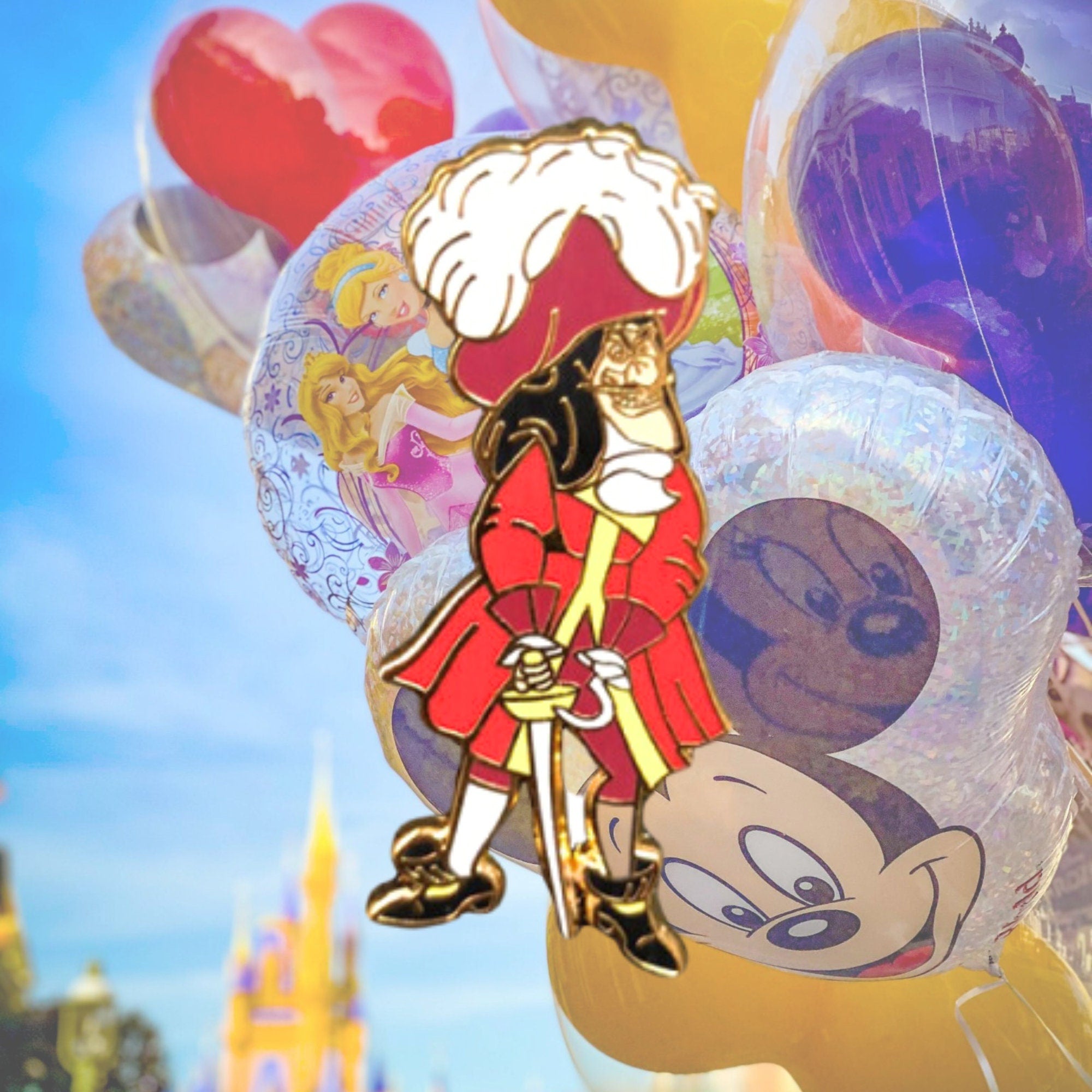 Pin's – Capitaine Crochet de Peter Pan – Disney Fantasy