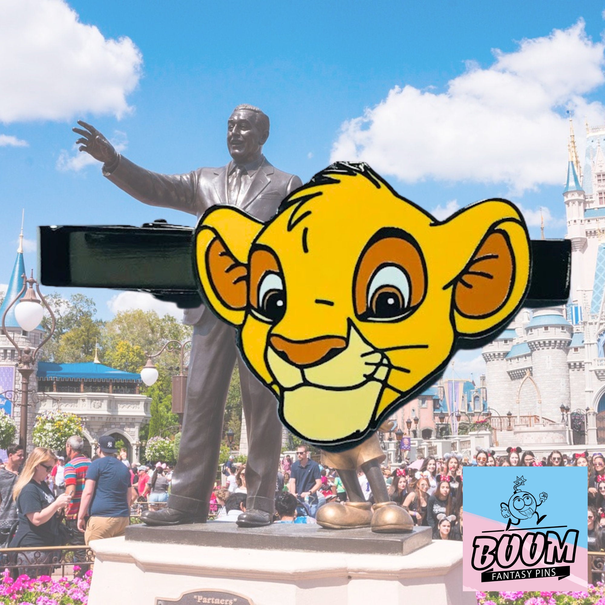 Pince à cravate – Simba du Roi Lion – Disney Fantasy