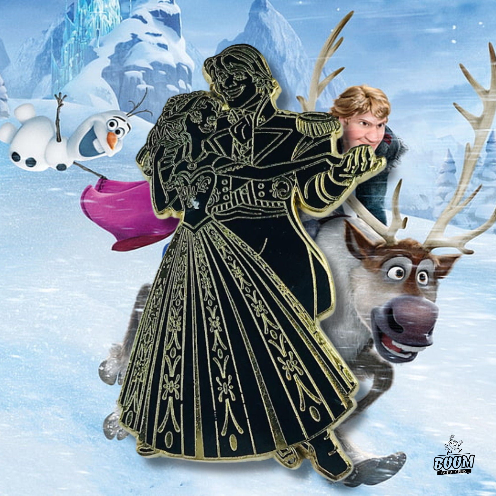 Pin's – Anna et Kristoff de La Reine des Neiges – Disney Fantasy