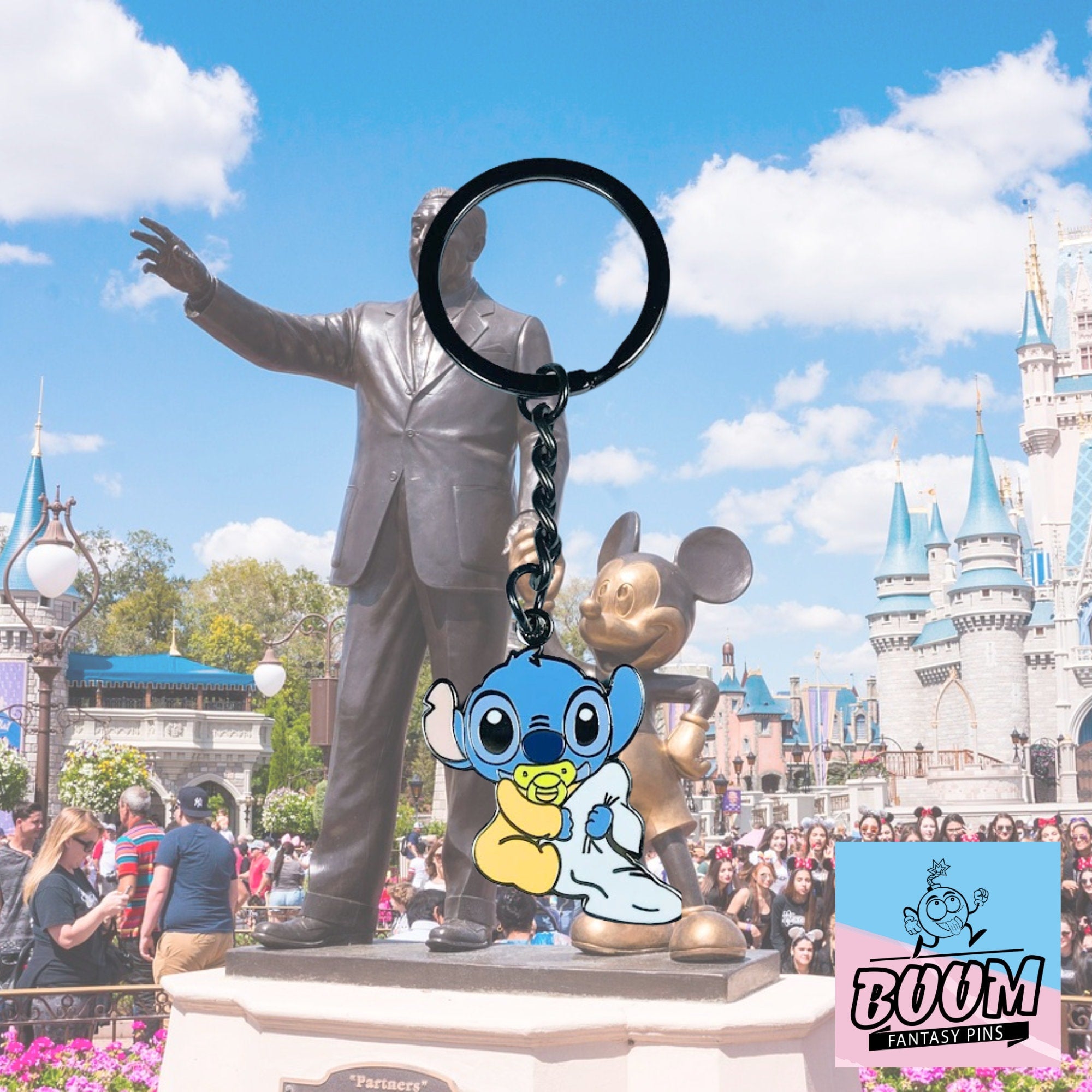 Porte-clés – Expérience 626 de Lilo &amp; Stitch – Disney Fantasy