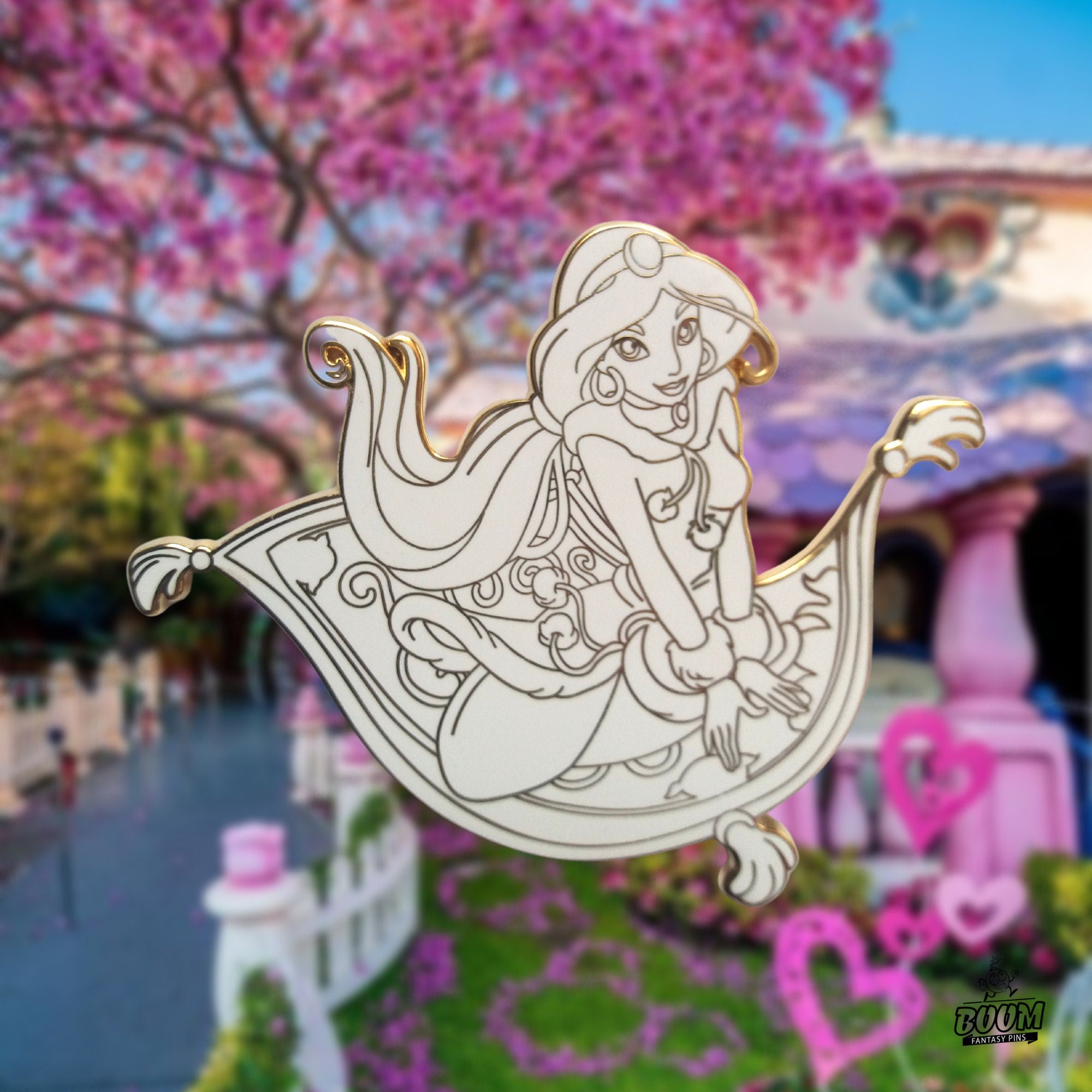 Pin's – Princesse Jasmine d'Aladdin – Disney Fantasy